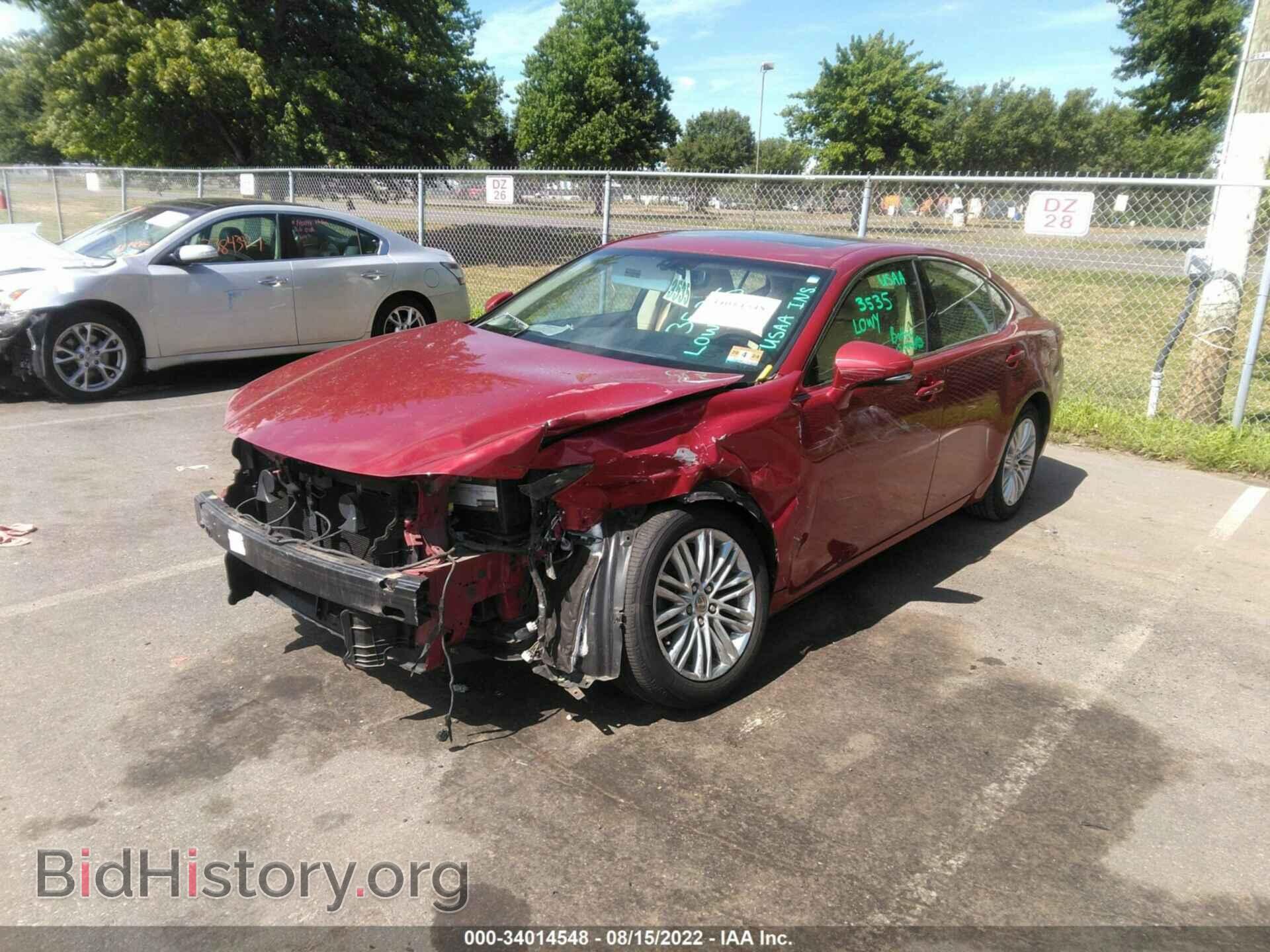 2013 LEXUS ES 350 - VIN: JTHBK1GG4D2026525 - Фото 2