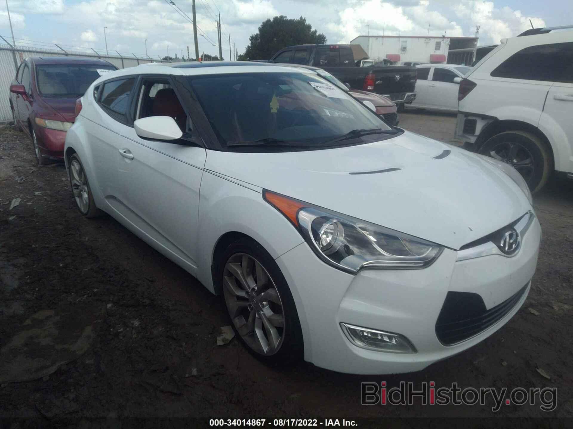 Photo KMHTC6AD1CU031808 - HYUNDAI VELOSTER 2012