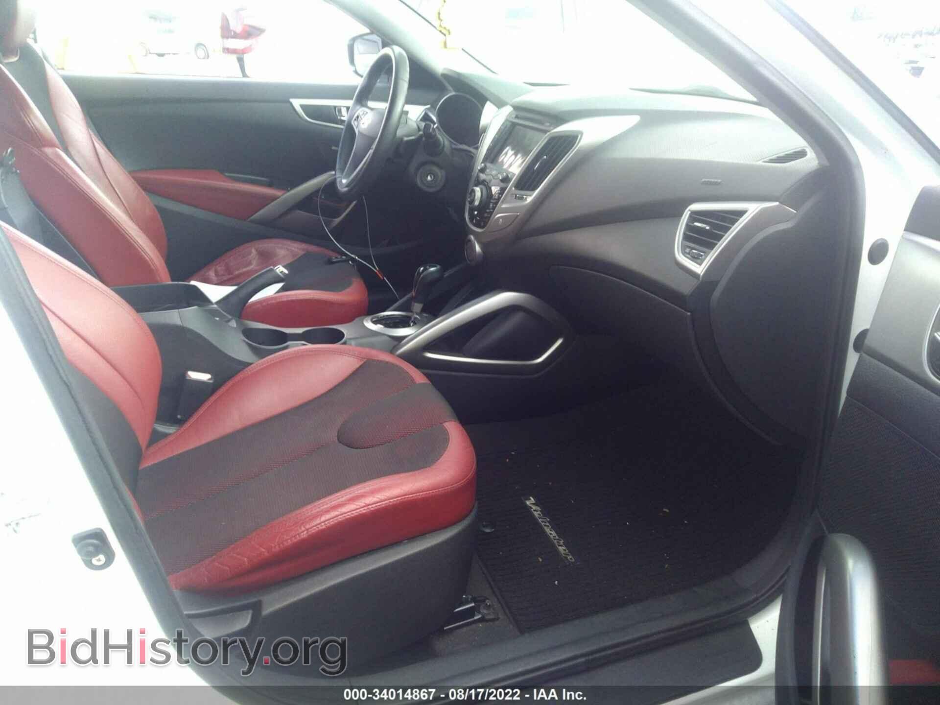 2012 HYUNDAI VELOSTER - VIN: KMHTC6AD1CU031808 - Фото 5