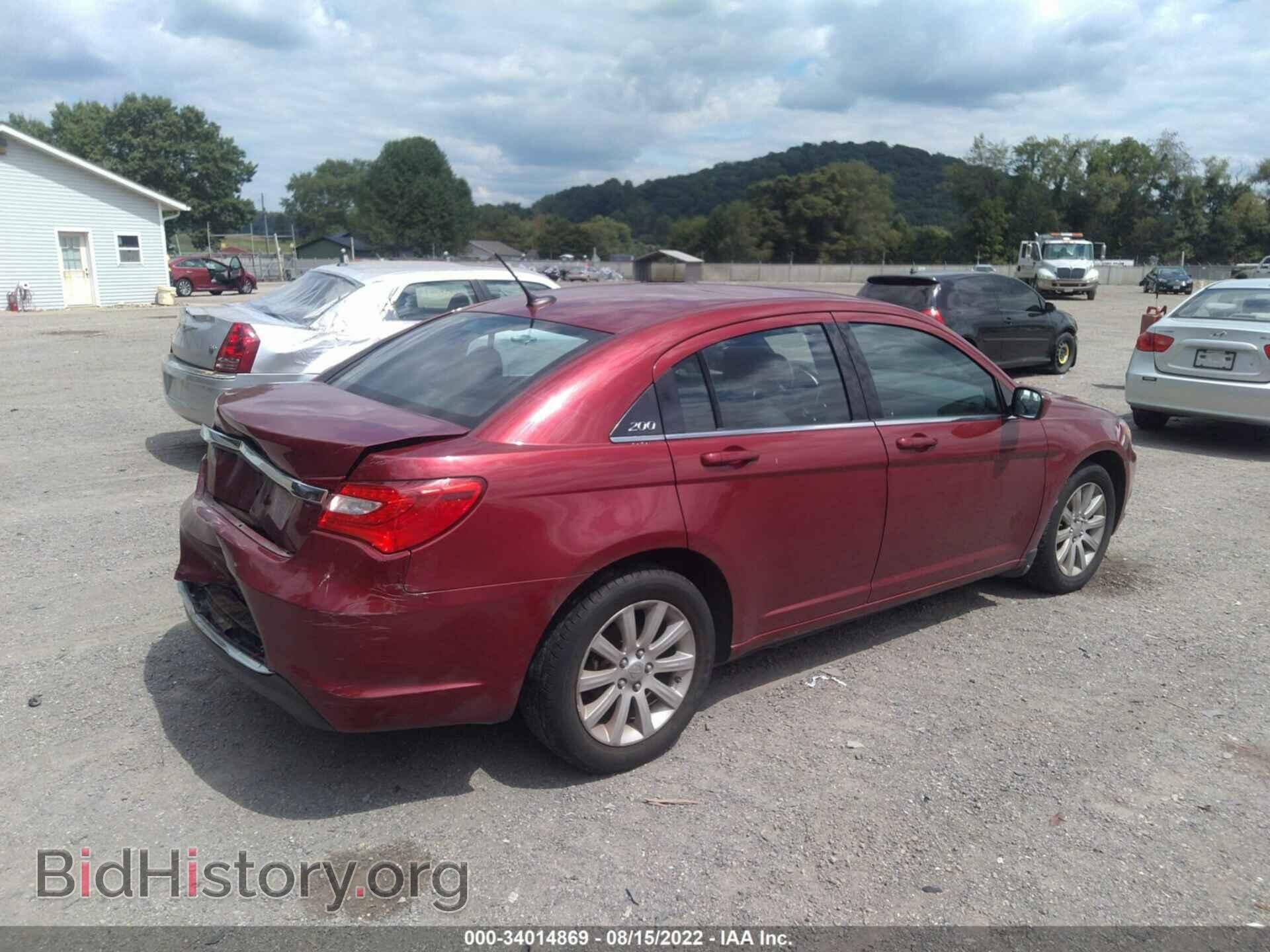 2012 CHRYSLER 200 - VIN: 1C3CCBBG0CN180215 - Фото 4