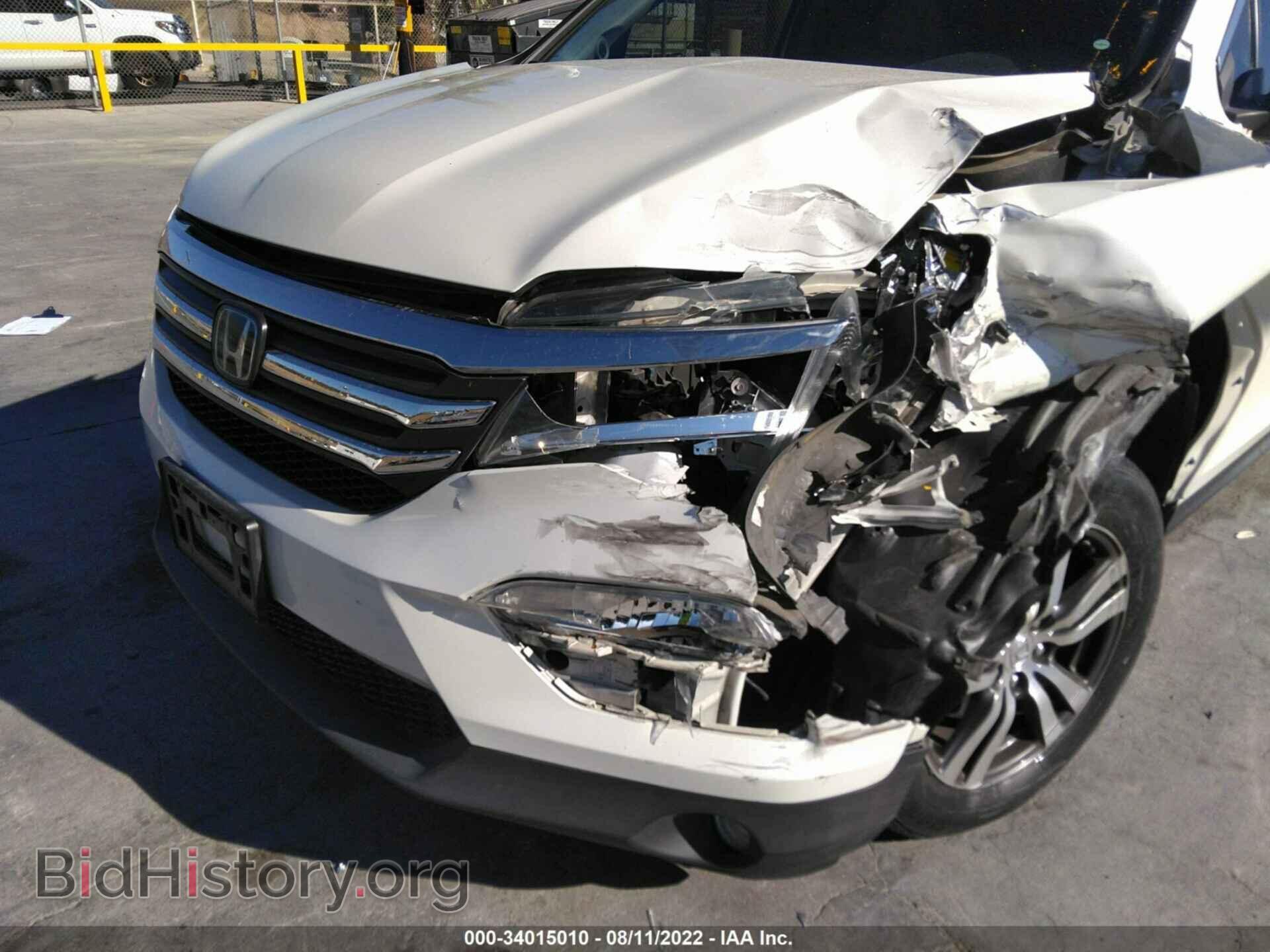 2016 HONDA PILOT - VIN: 5FNYF5H64GB018729 - Фото 6