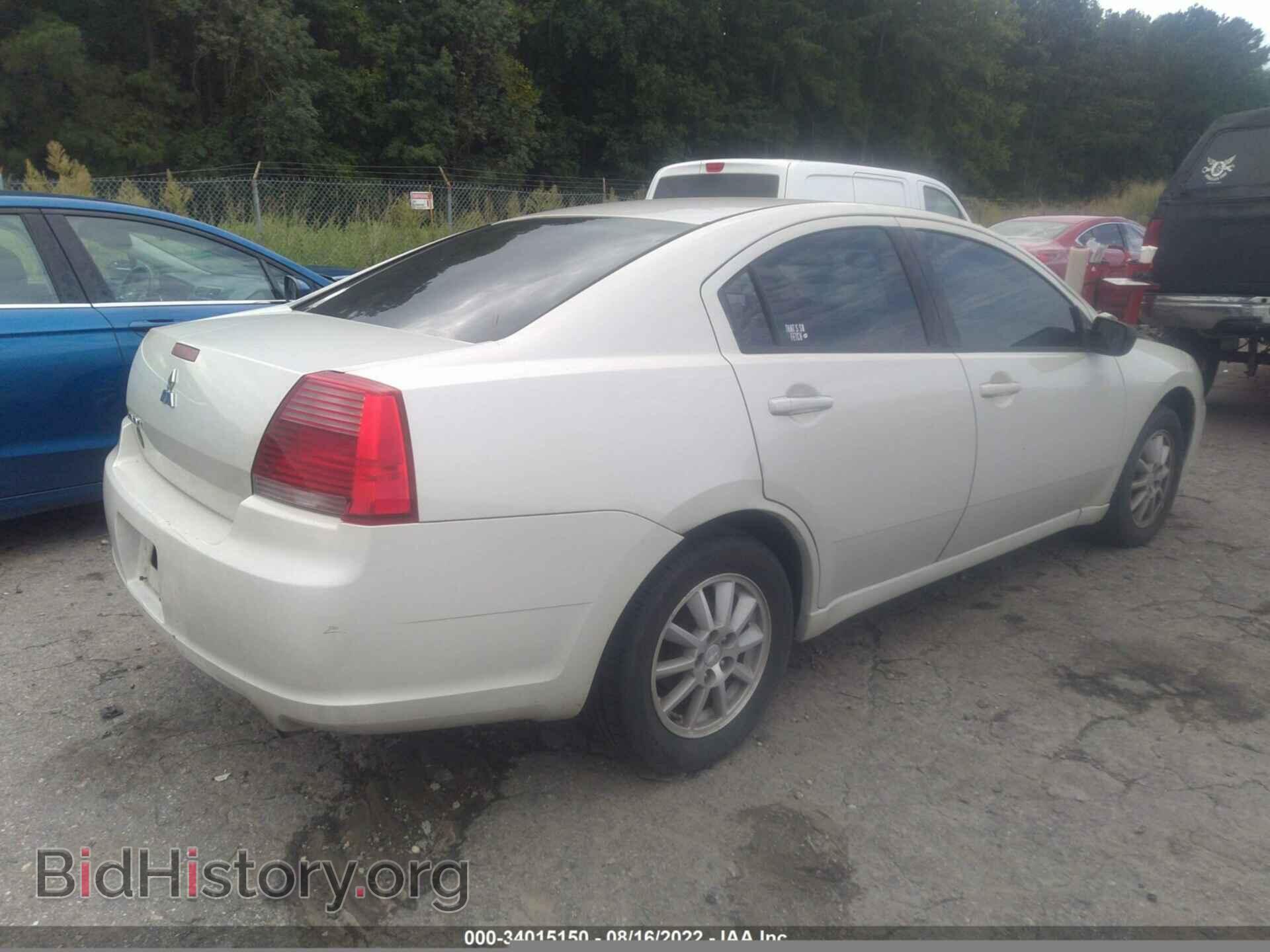 2007 MITSUBISHI GALANT - VIN: 4A3AB36F37E065124 - Фото 4