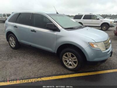 2008 Ford EDGE SE, синий — VIN 2FMDK36C18BB08194, IAAI