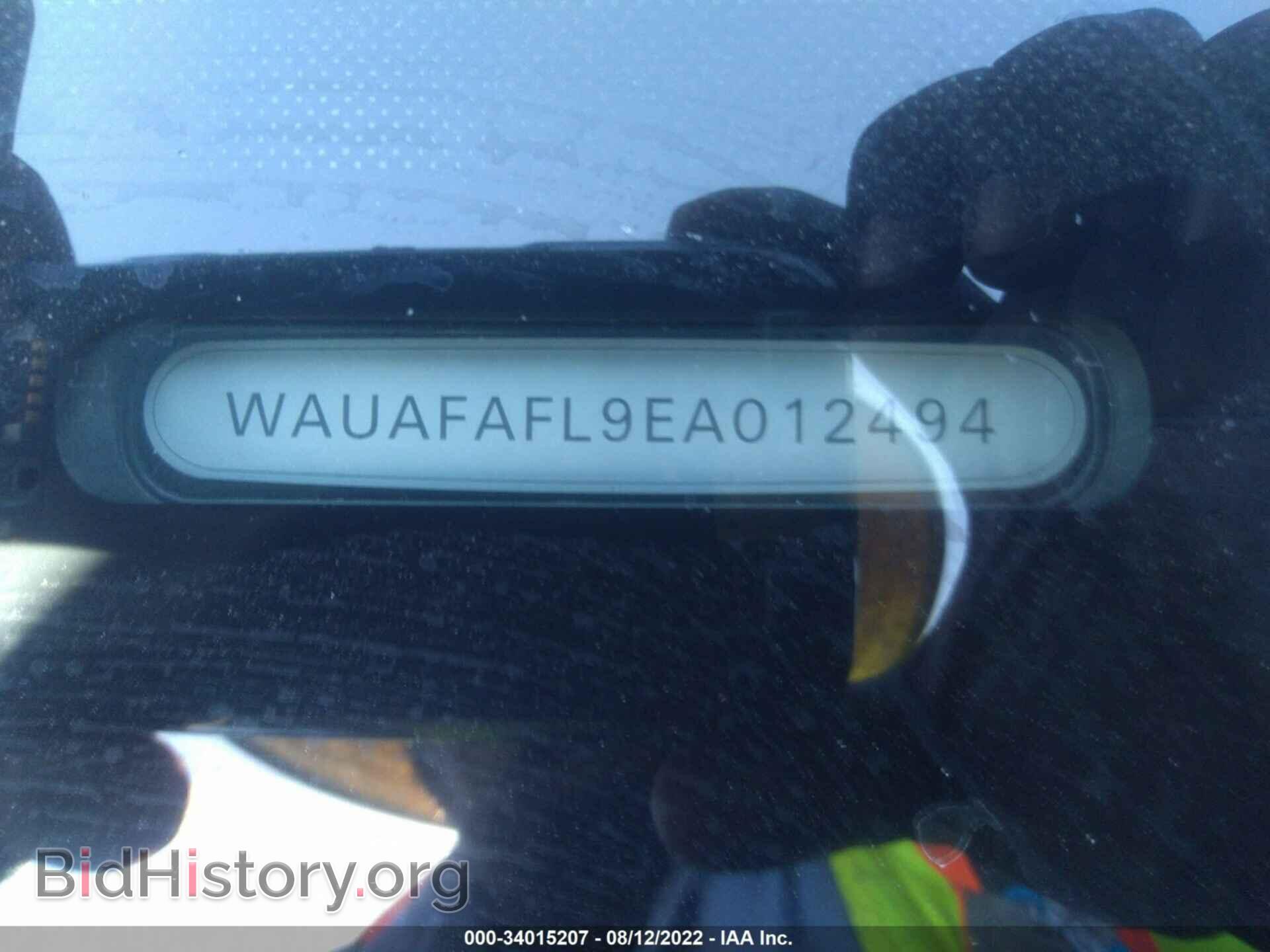 2014 AUDI A4 - VIN: WAUAFAFL9EA012494 - Фото 9