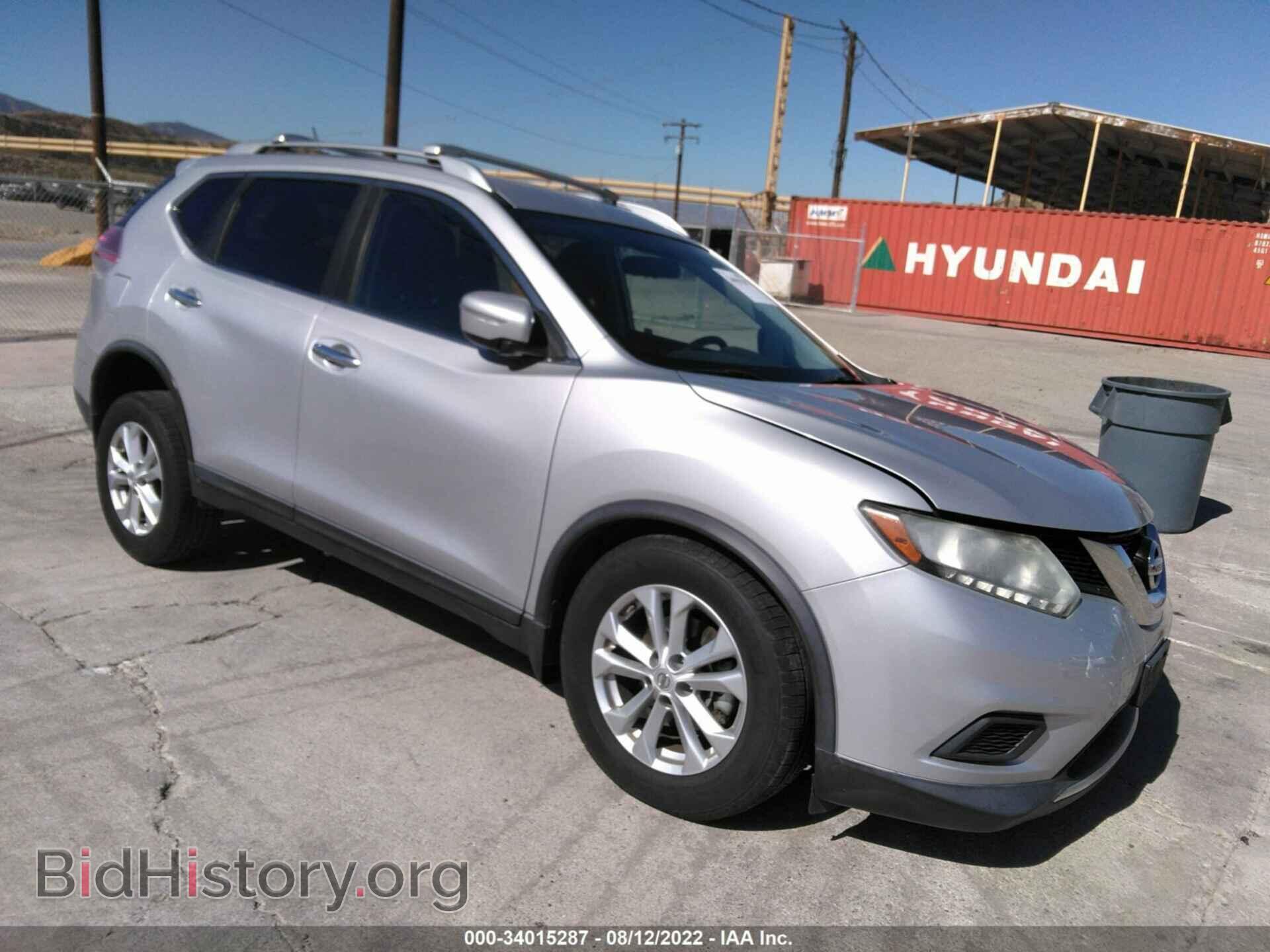 Фотография KNMAT2MV4FP568927 - NISSAN ROGUE 2015