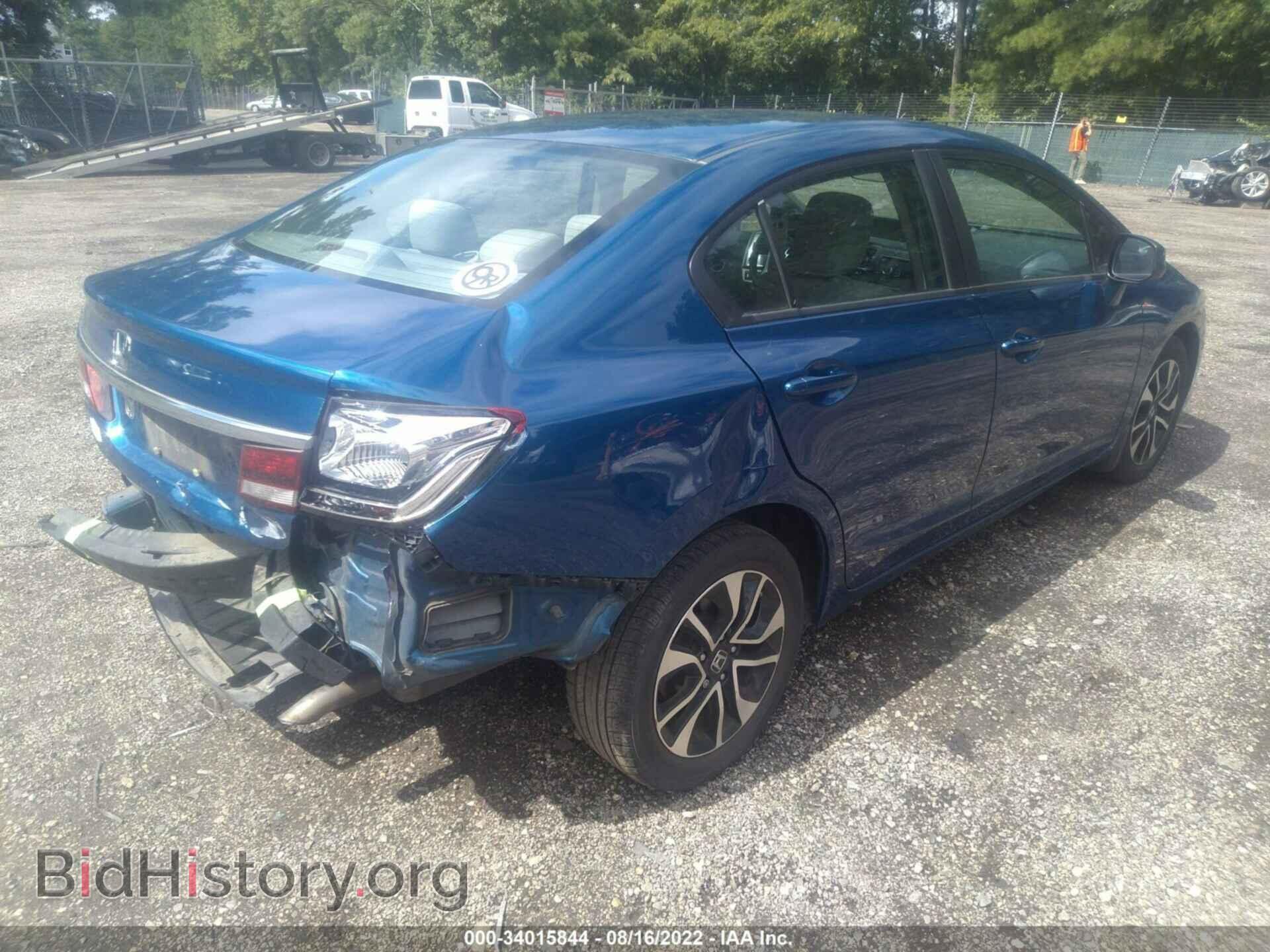 2013 HONDA CIVIC SDN - VIN: 19XFB2F89DE066606 - Фото 4