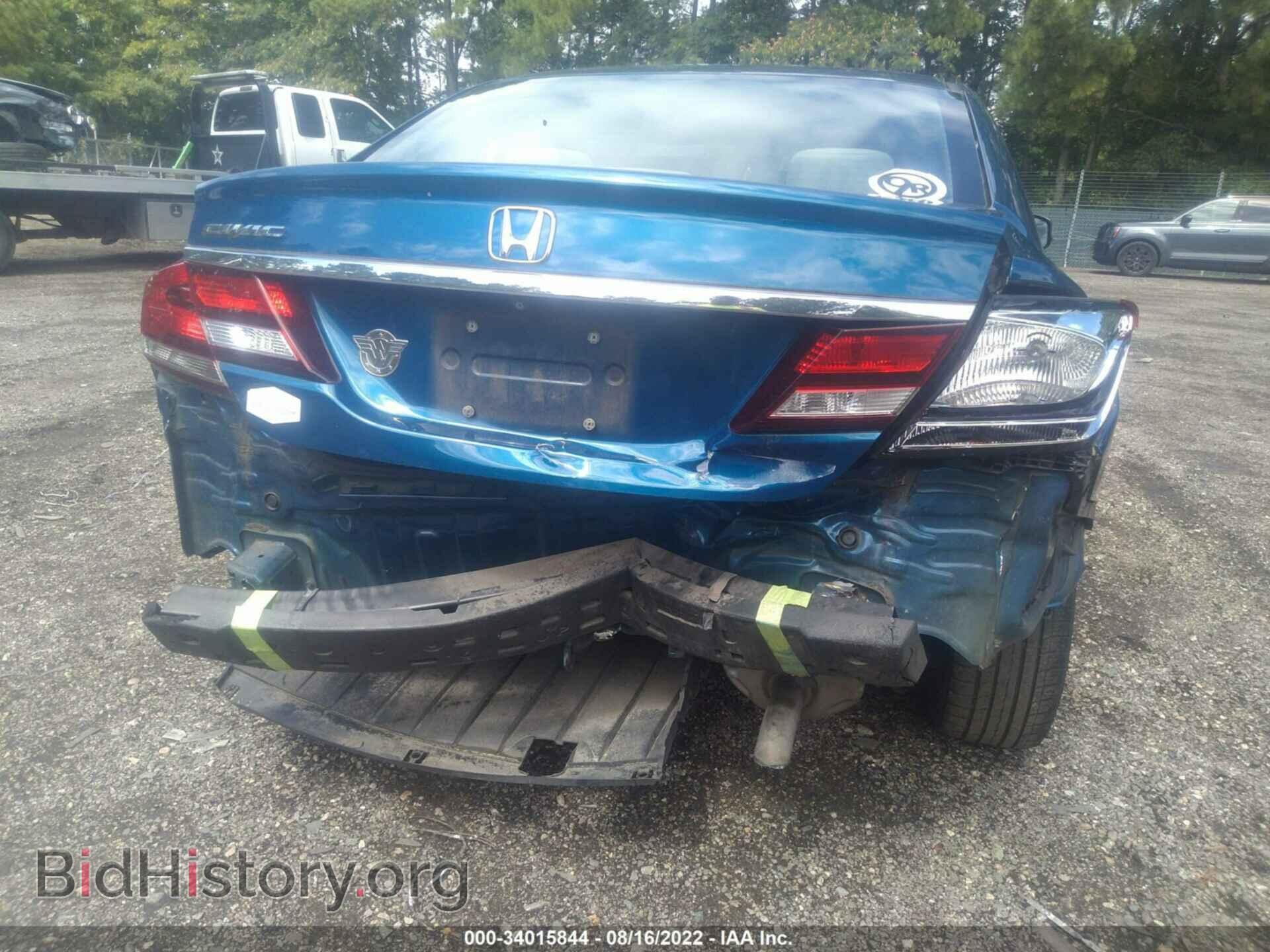 2013 HONDA CIVIC SDN - VIN: 19XFB2F89DE066606 - Фото 6