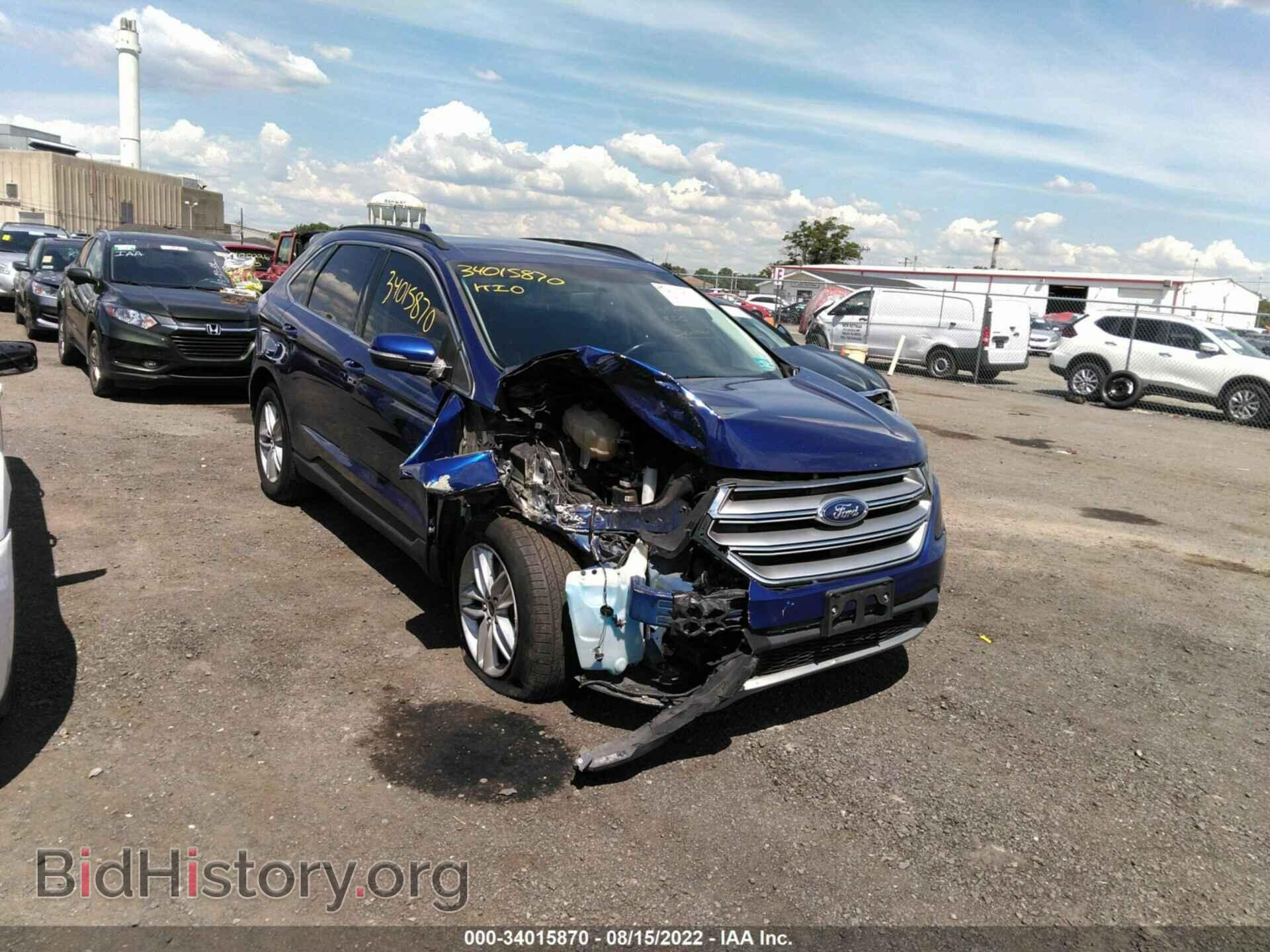 Photo 2FMTK4J92FBB52697 - FORD EDGE 2015