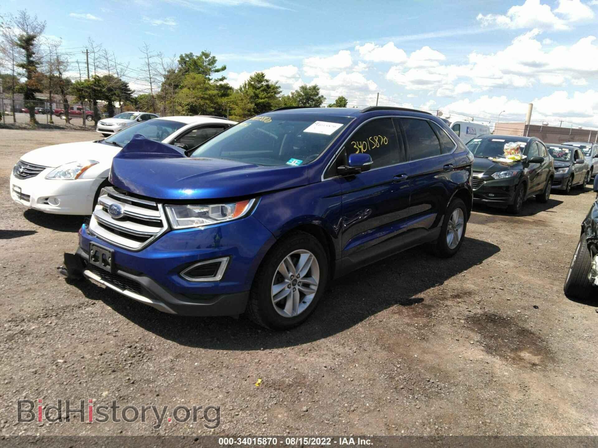 2015 FORD EDGE - VIN: 2FMTK4J92FBB52697 - Photo 2