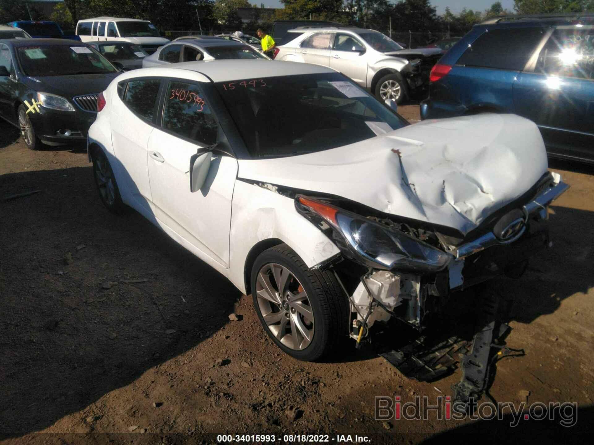 Photo KMHTC6AD8GU277244 - HYUNDAI VELOSTER 2016