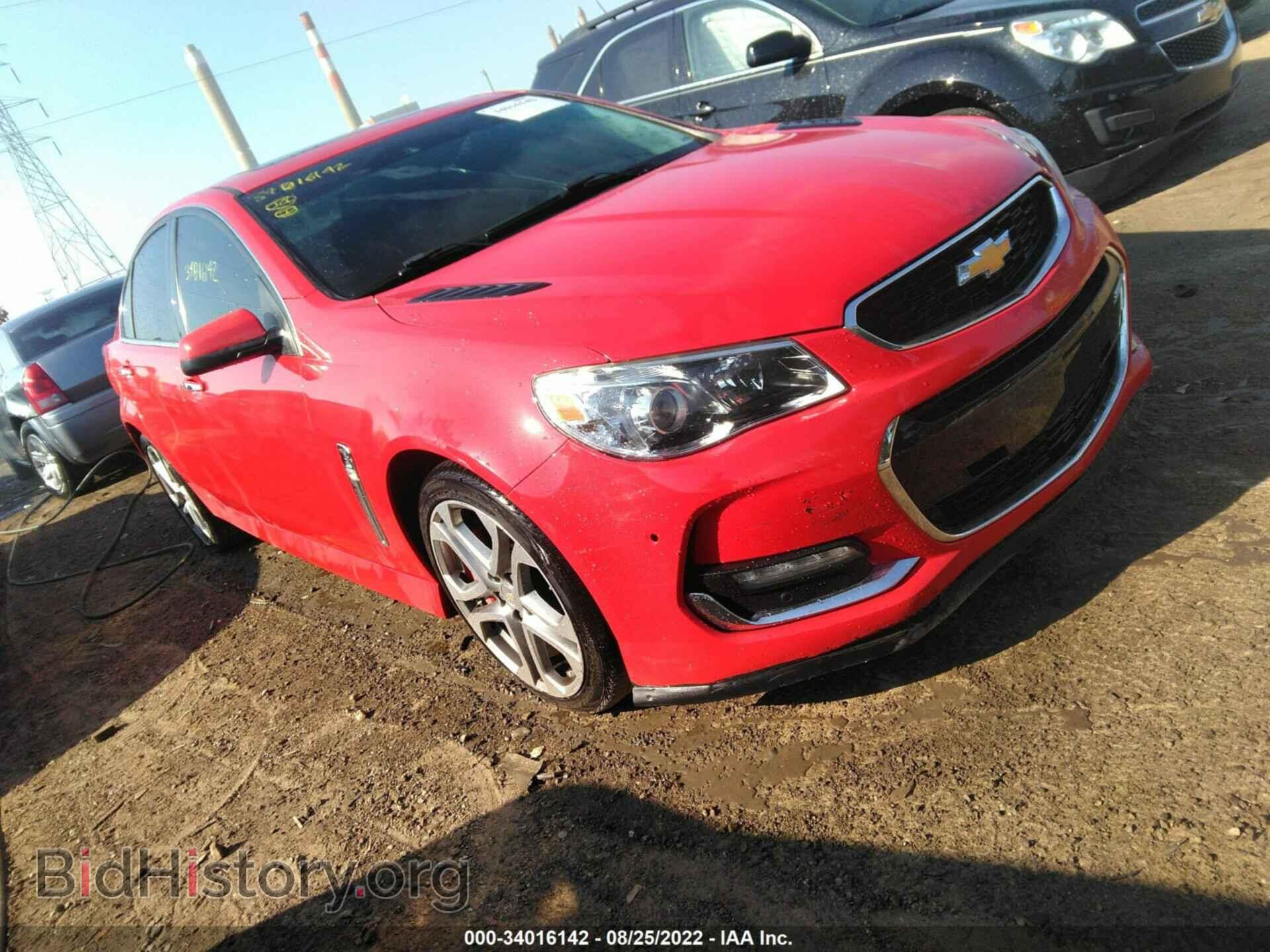 Photo 6G3F15RW7HL306346 - CHEVROLET SS 2017