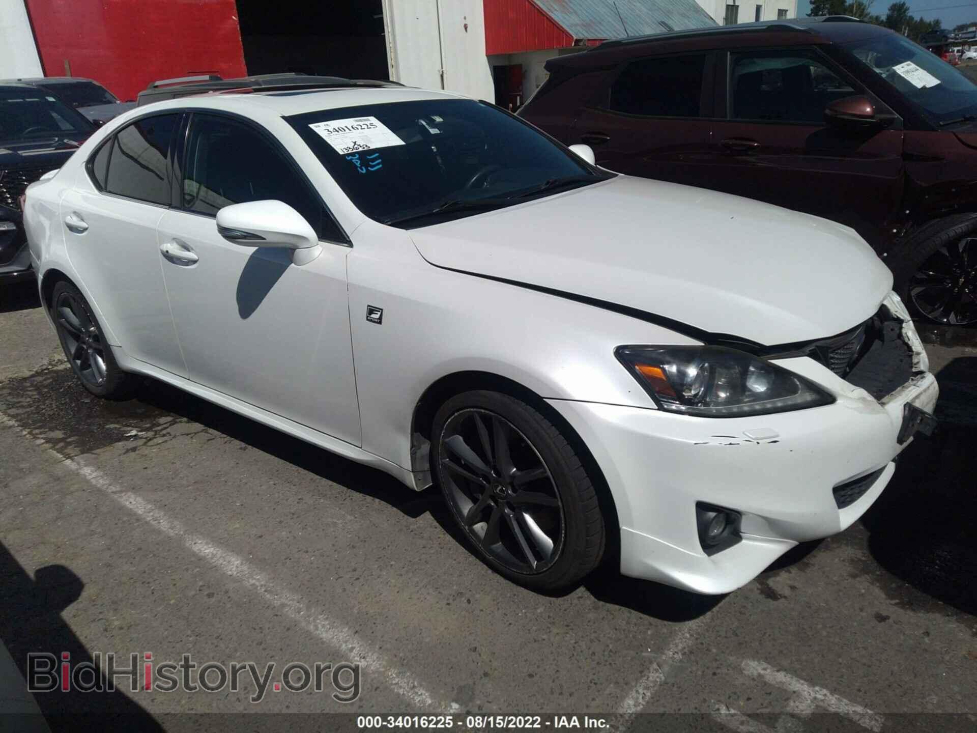Photo JTHBE5C24C5030600 - LEXUS IS 350 2012