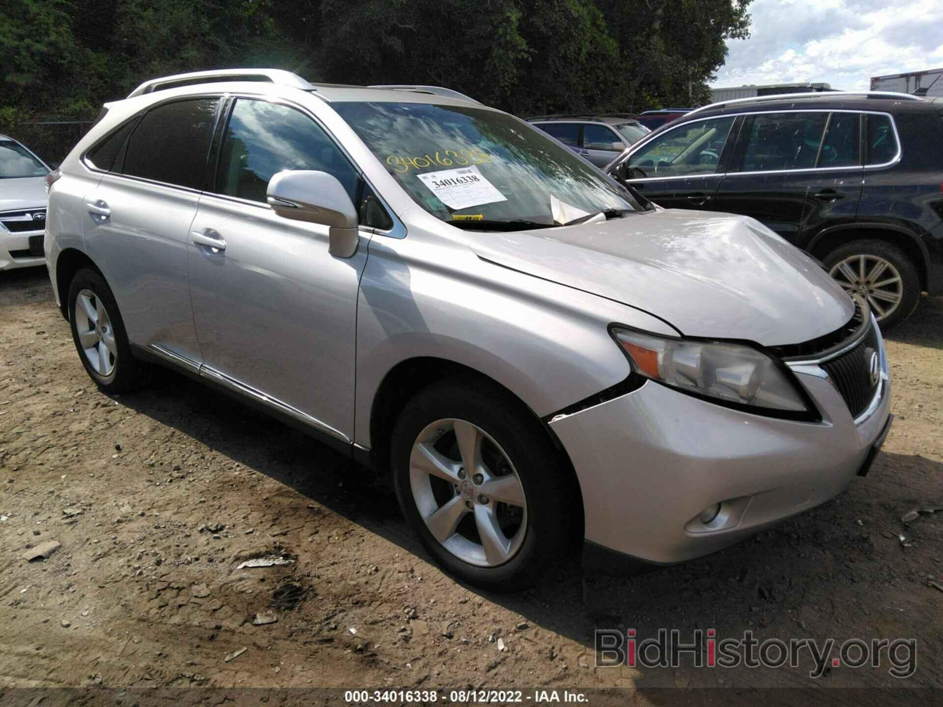 Photo 2T2BK1BAXAC037221 - LEXUS RX 350 2010