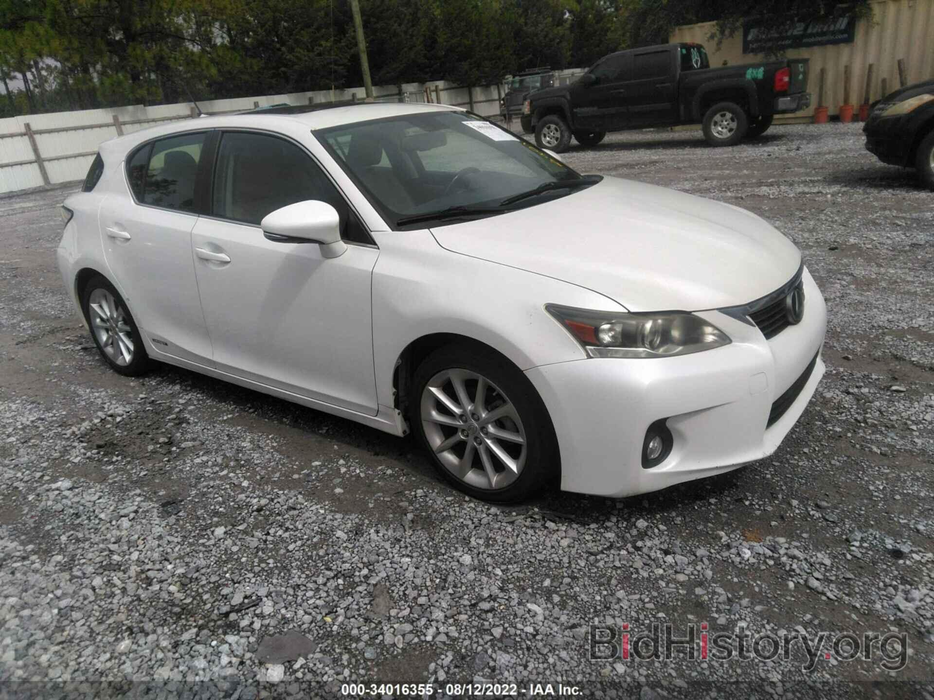 Photo JTHKD5BH2C2115462 - LEXUS CT 200H 2012