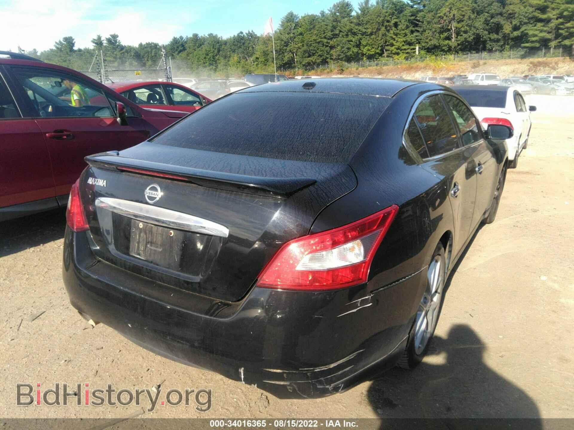 2009 NISSAN MAXIMA - VIN: 1N4AA51E09C847367 - Фото 4