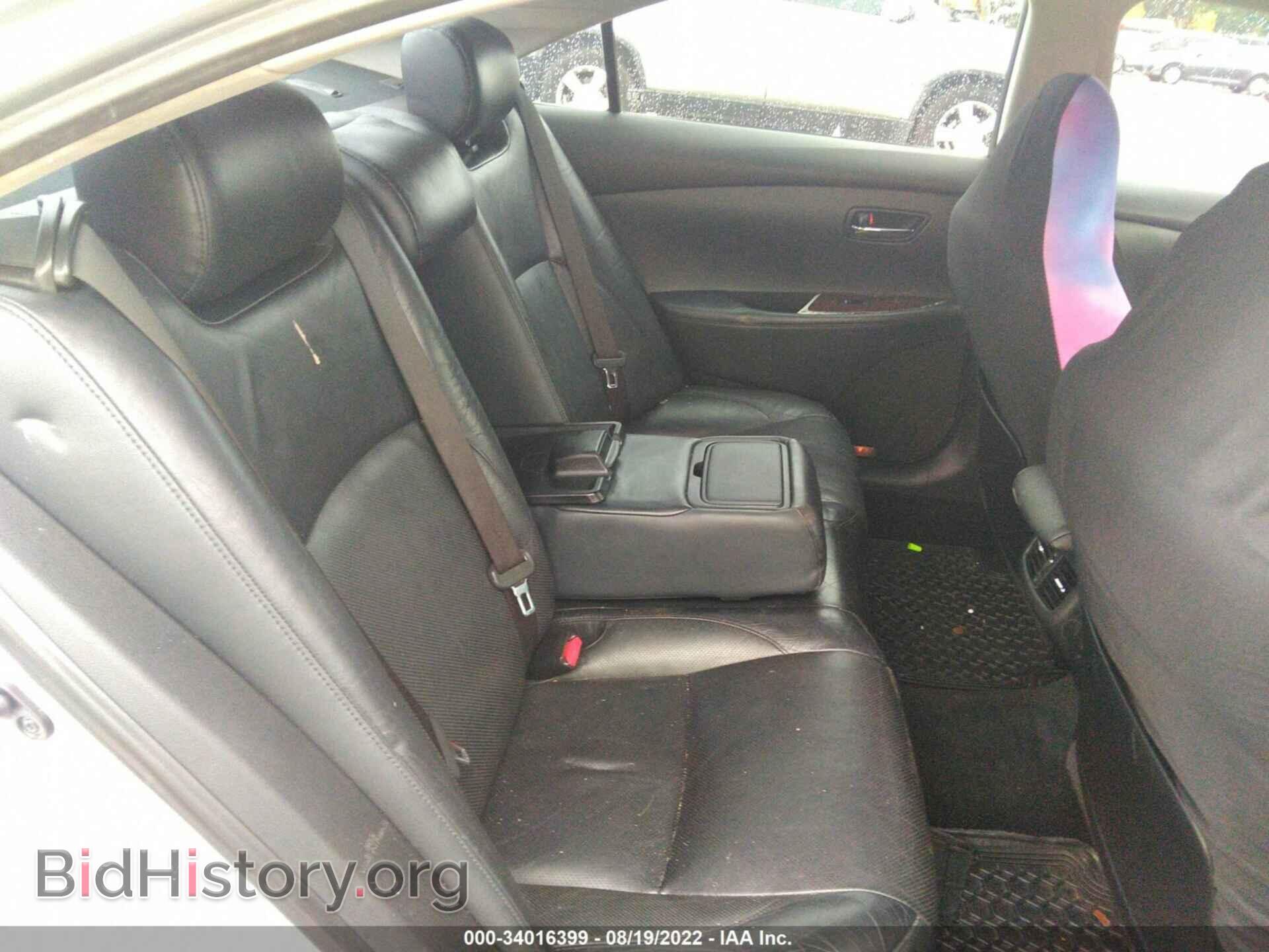 2010 LEXUS ES 350 - VIN: JTHBK1EG6A2411244 - Фото 8