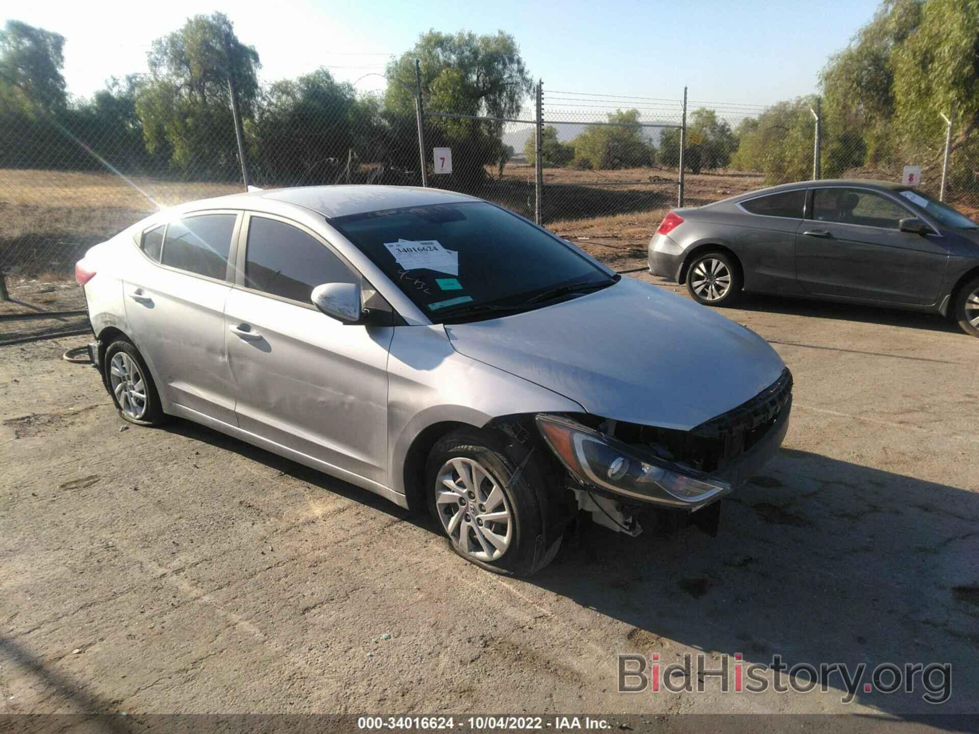 Photo 5NPD74LF7HH141778 - HYUNDAI ELANTRA 2017