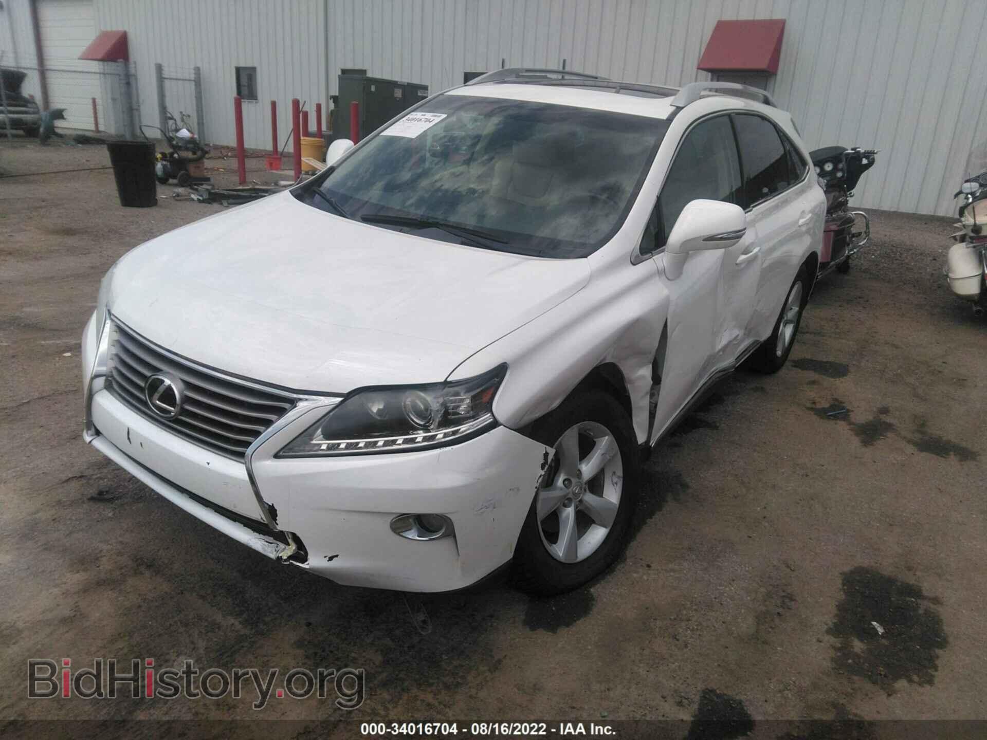 2015 LEXUS RX 350 - VIN: 2T2BK1BA3FC339988 - Фото 2