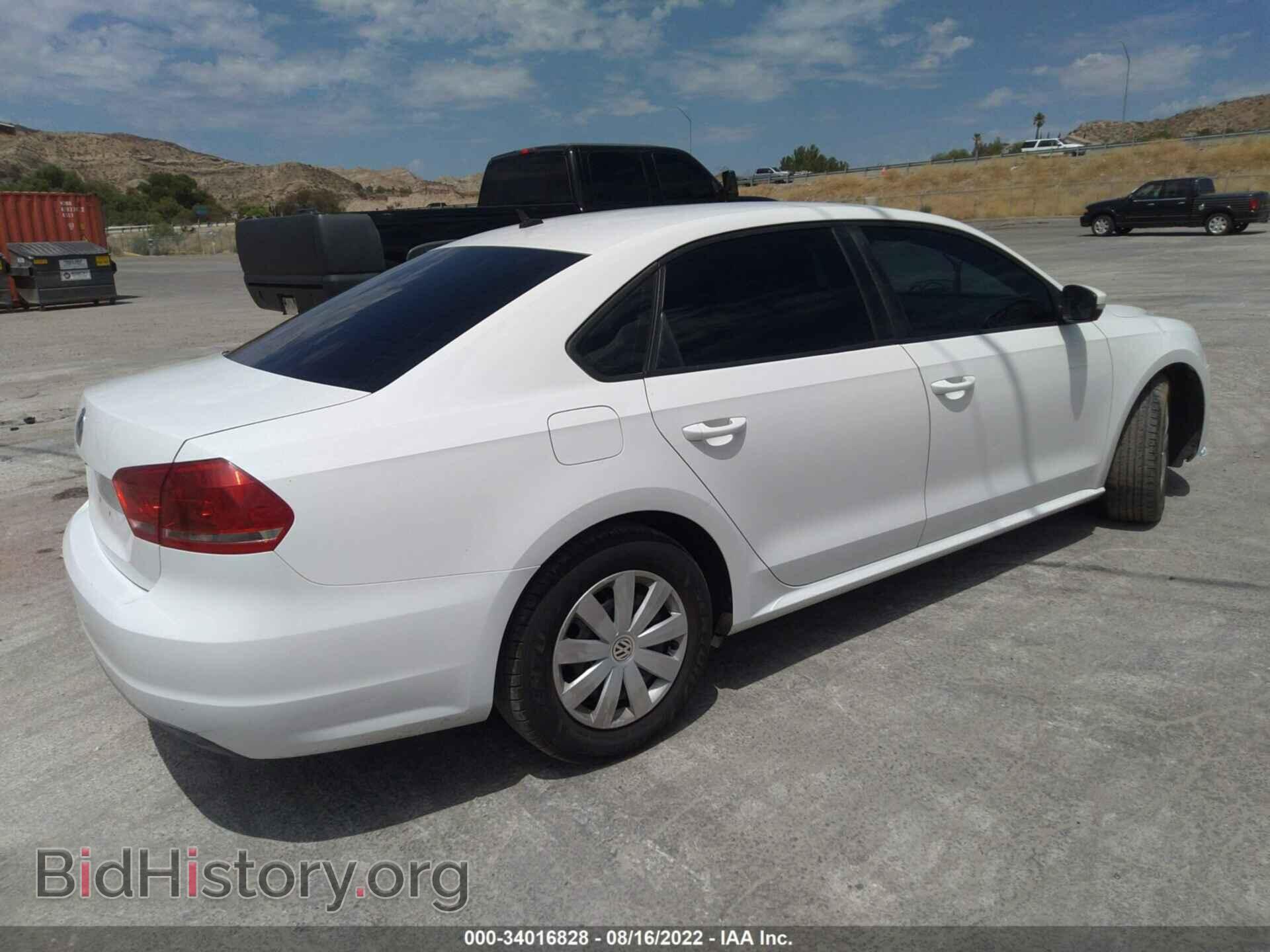 2013 VOLKSWAGEN PASSAT - VIN: 1VWAP7A36DC028971 - Фото 4