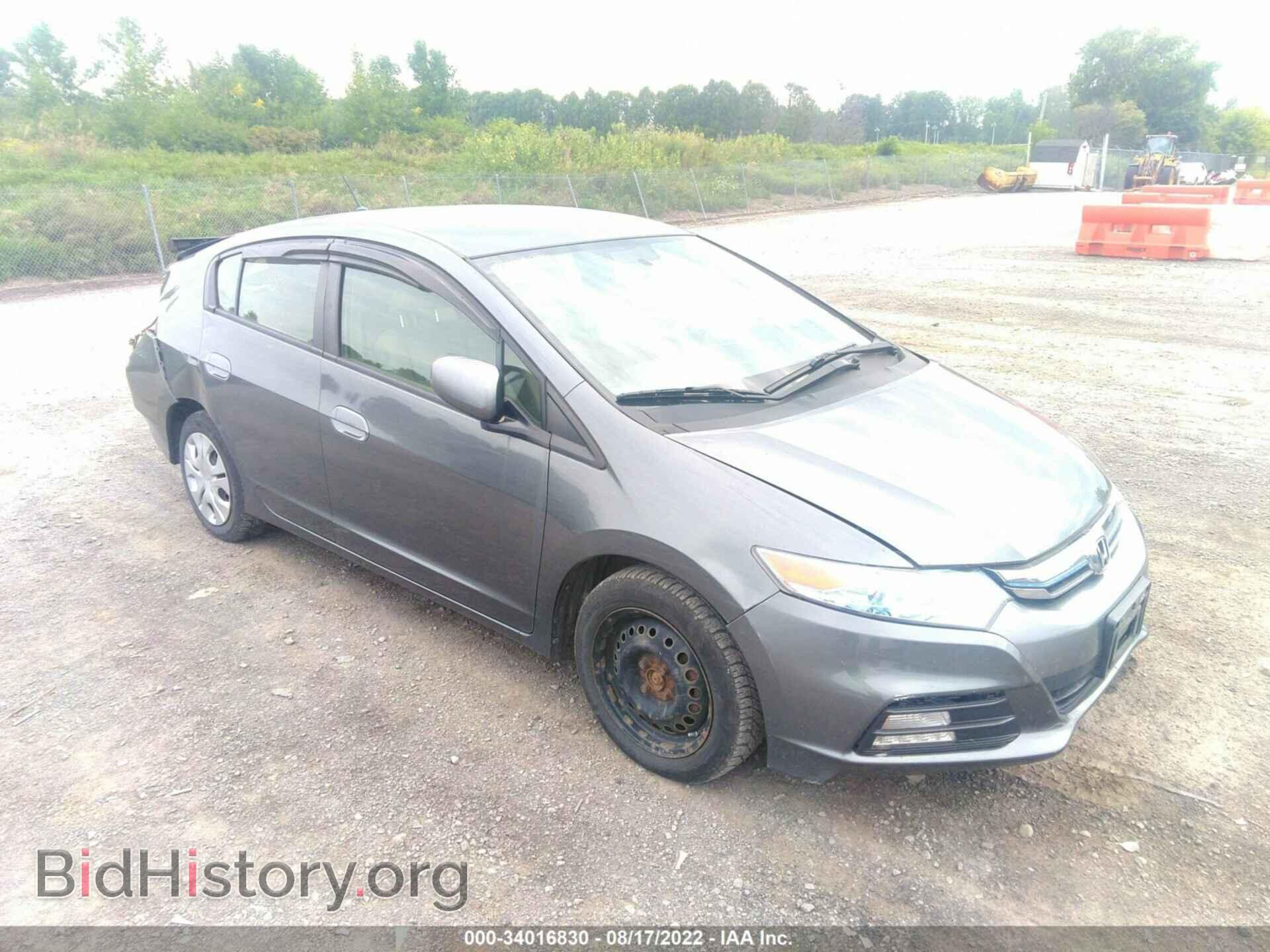 Фотография JHMZE2H30DS005128 - HONDA INSIGHT 2013
