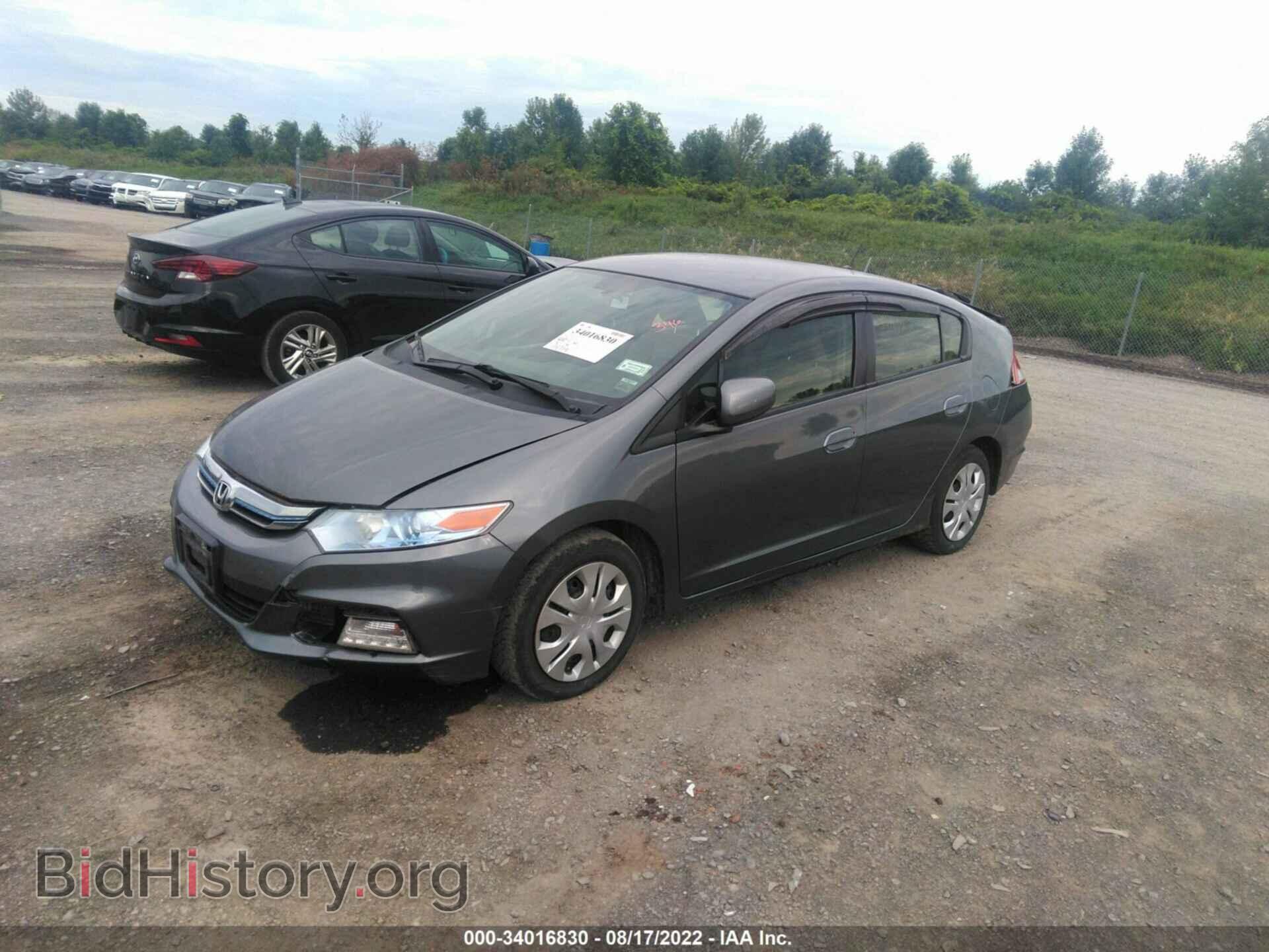 2013 HONDA INSIGHT - VIN: JHMZE2H30DS005128 - Фото 2