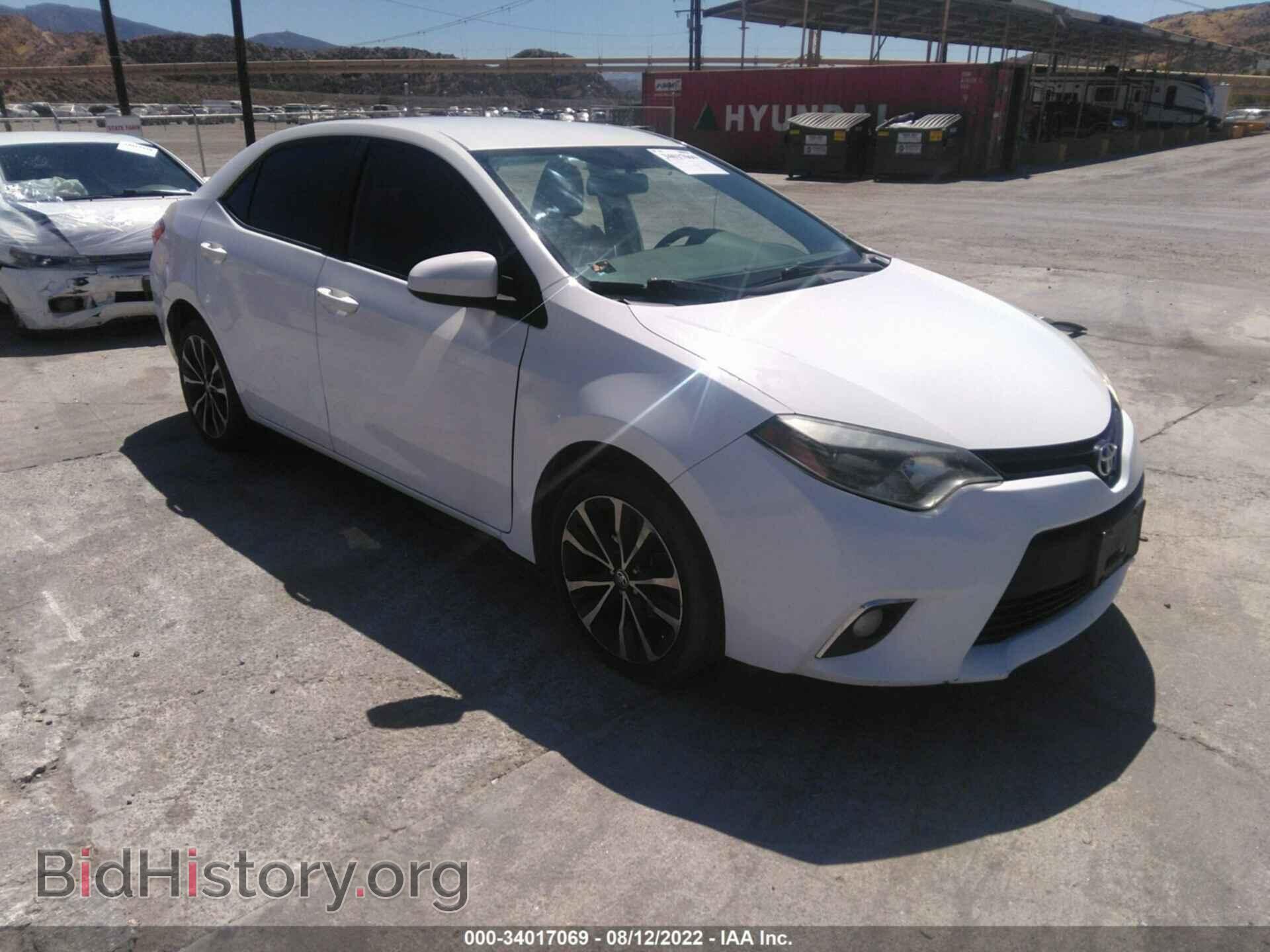 Фотография 5YFBURHE1FP313204 - TOYOTA COROLLA 2015