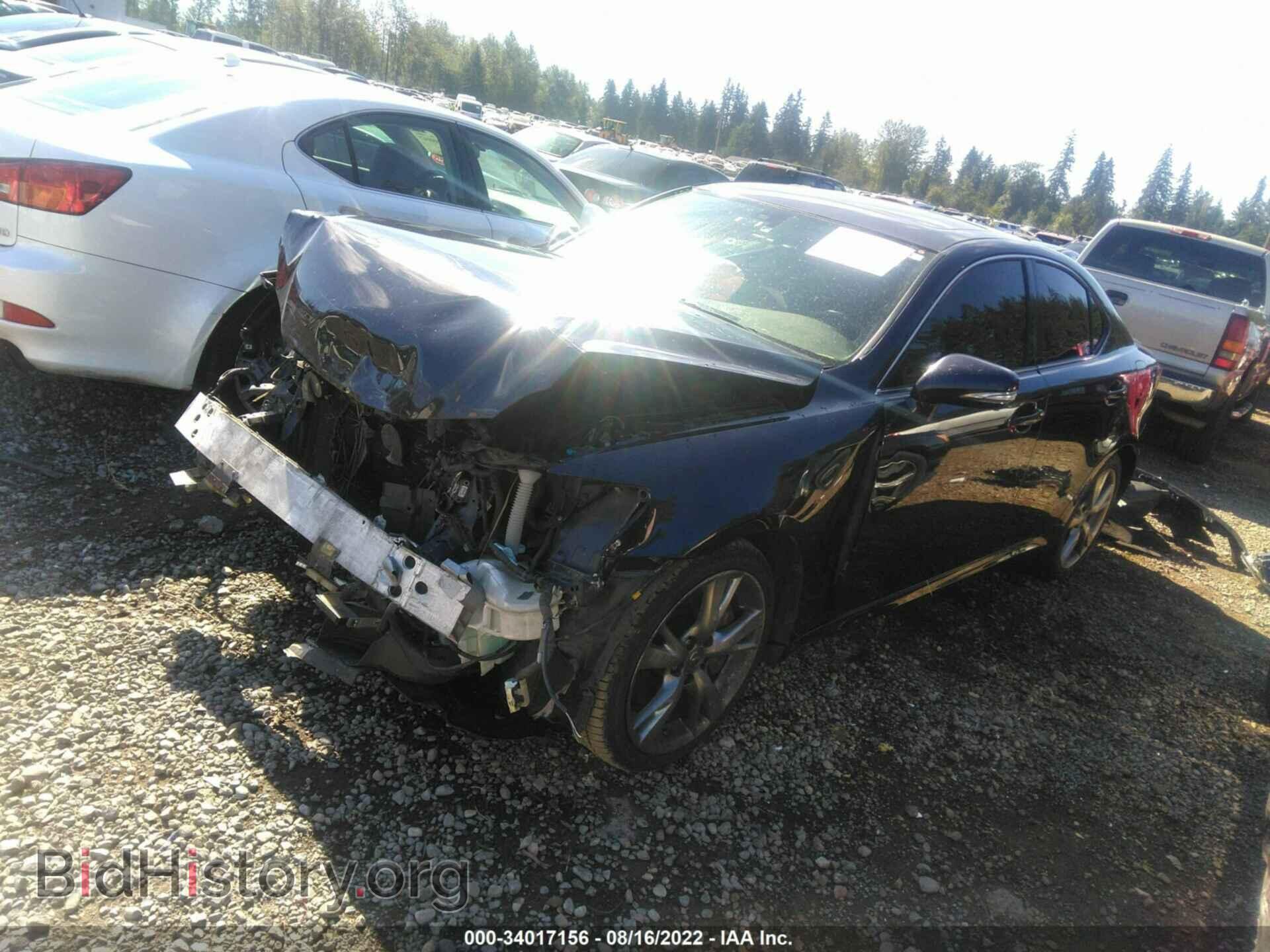 2009 LEXUS IS 350 - VIN: JTHBE262092017203 - Фото 2