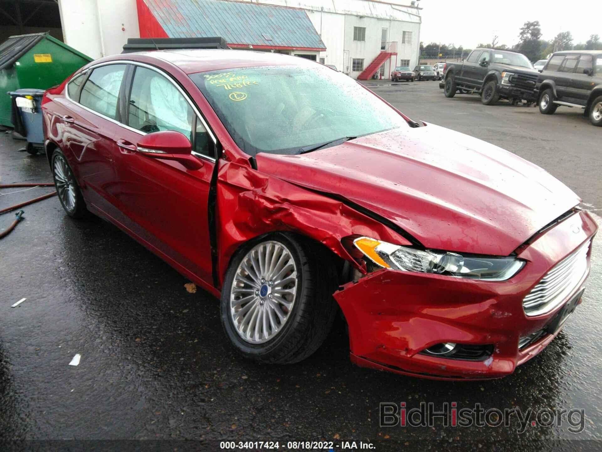 Photo 3FA6P0K96ER294227 - FORD FUSION 2014