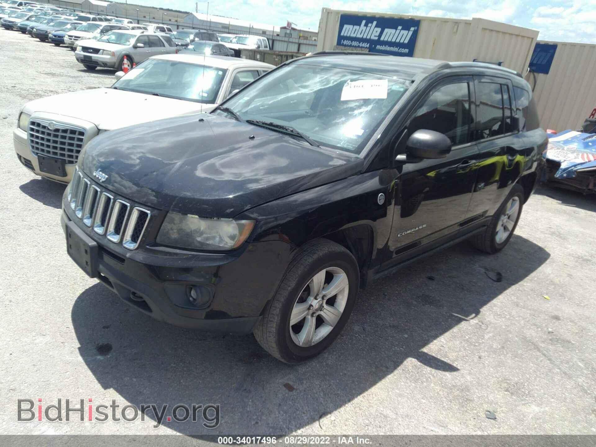 2014 JEEP COMPASS - VIN: 1C4NJDBB8ED512341 - Фото 2