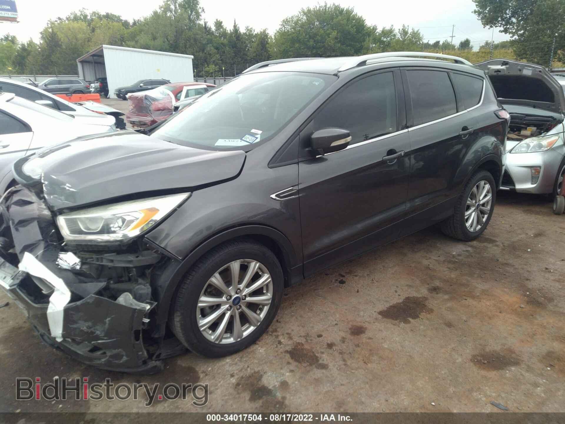 2017 FORD ESCAPE - VIN: 1FMCU0J98HUD44450 - Фото 2