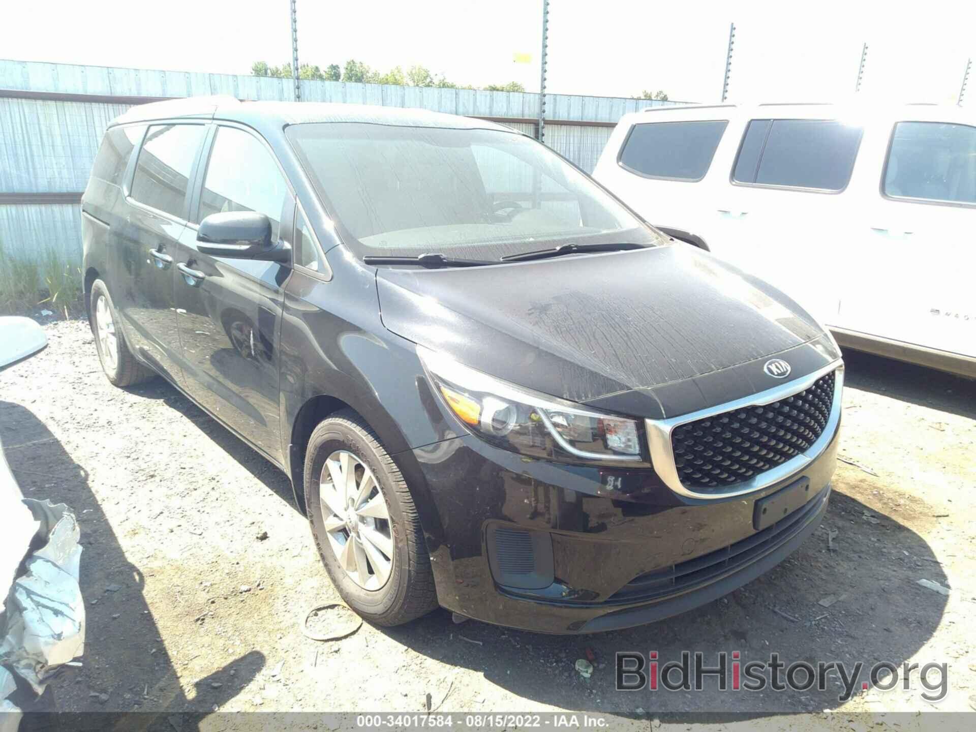 Photo KNDMB5C18G6099140 - KIA SEDONA 2016