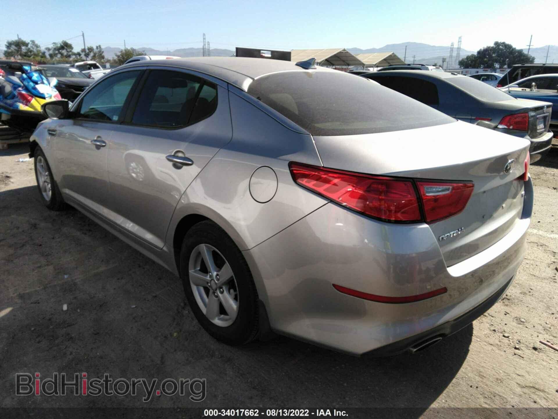 2015 KIA OPTIMA - VIN: 5XXGM4A78FG453411 - Фото 3