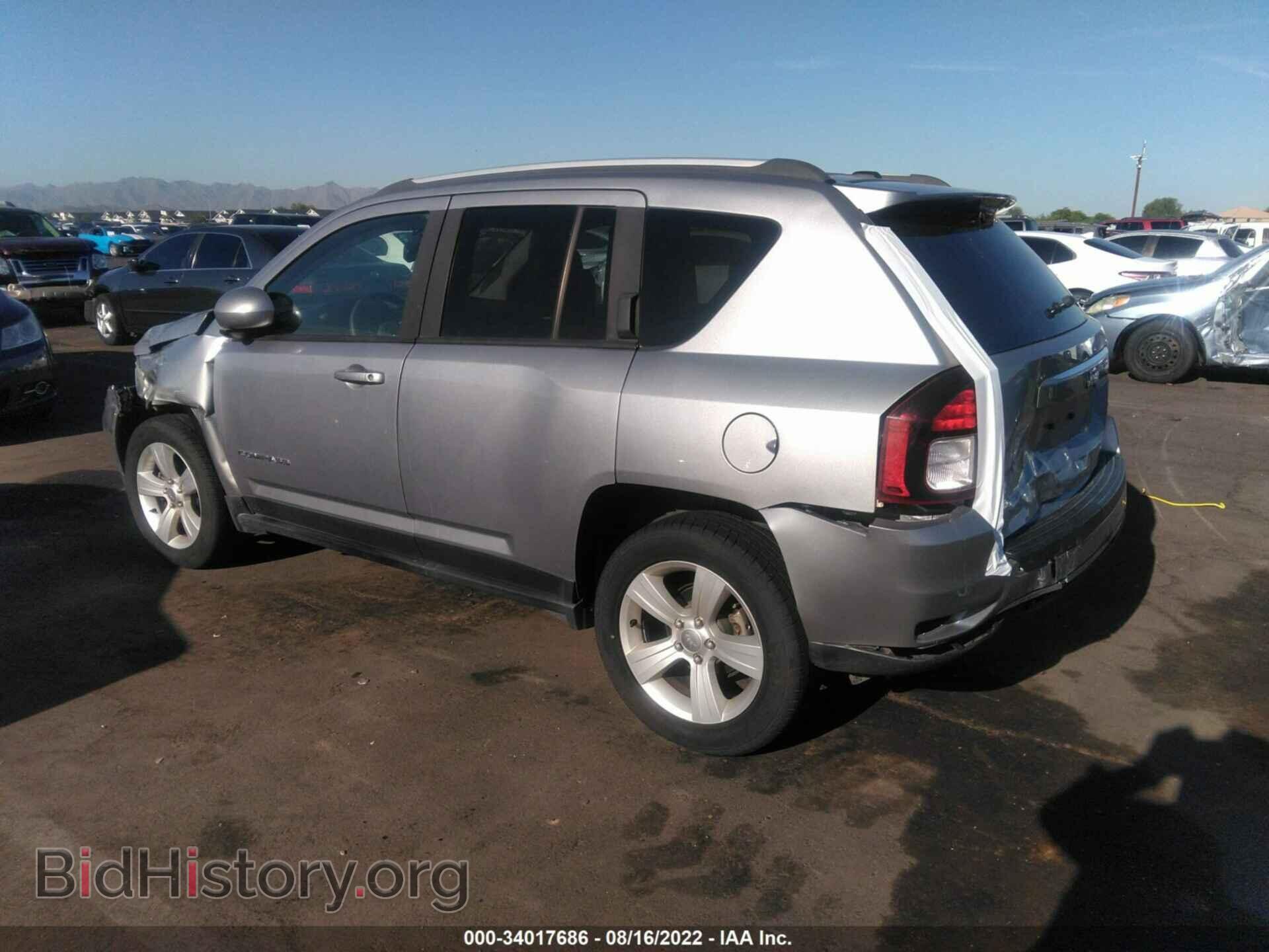 2016 JEEP COMPASS - VIN: 1C4NJDEB9GD616254 - Фото 3