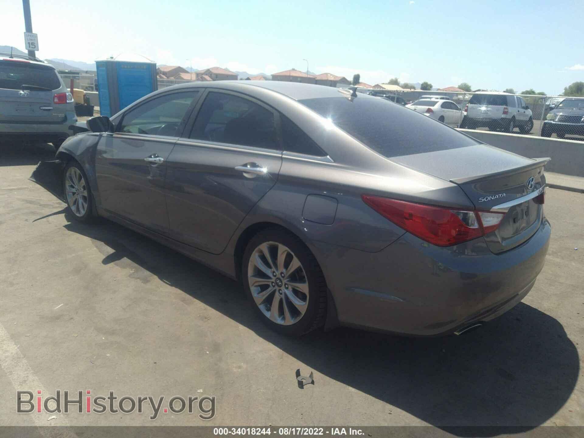 2013 HYUNDAI SONATA - VIN: 5NPEC4AC6DH615657 - Фото 3
