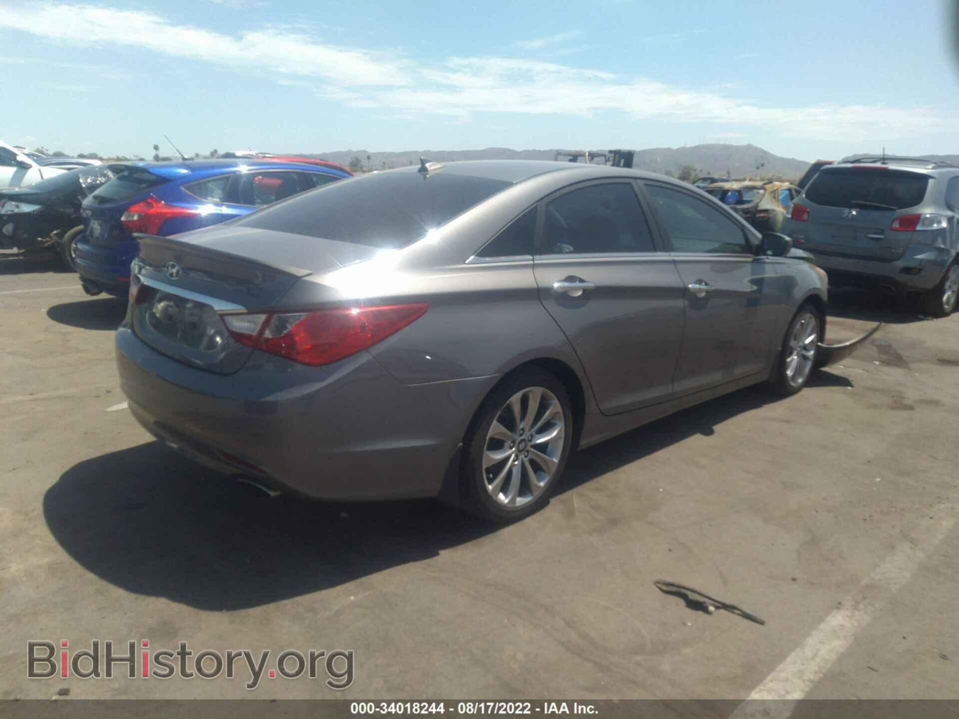 2013 HYUNDAI SONATA - VIN: 5NPEC4AC6DH615657 - Фото 4