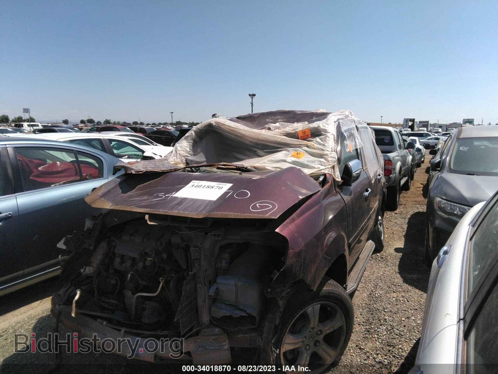 2014 HONDA PILOT - VIN: 5FNYF3H42EB001380 - Фото 2