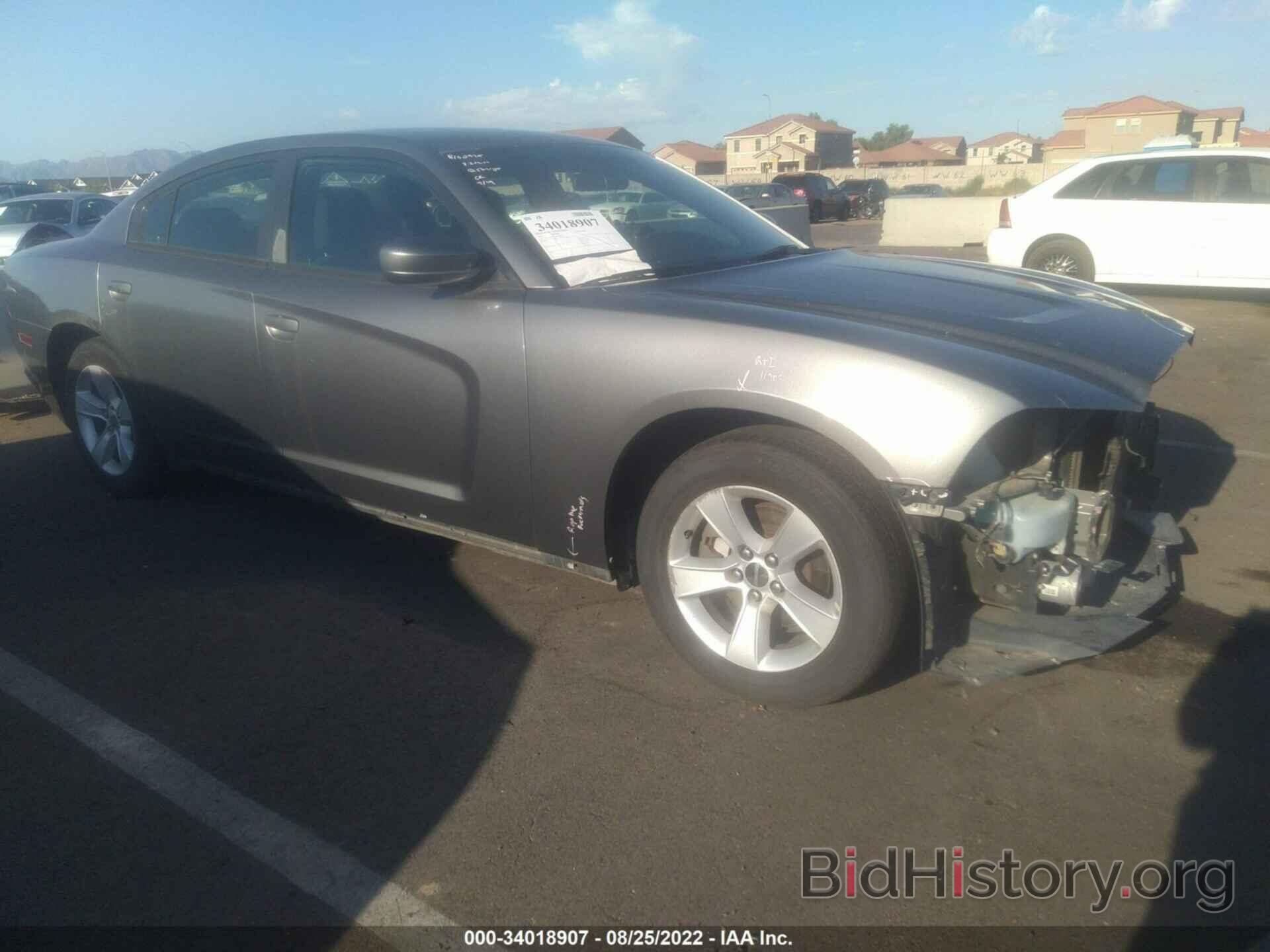 Photo 2C3CDXBGXCH298274 - DODGE CHARGER 2012