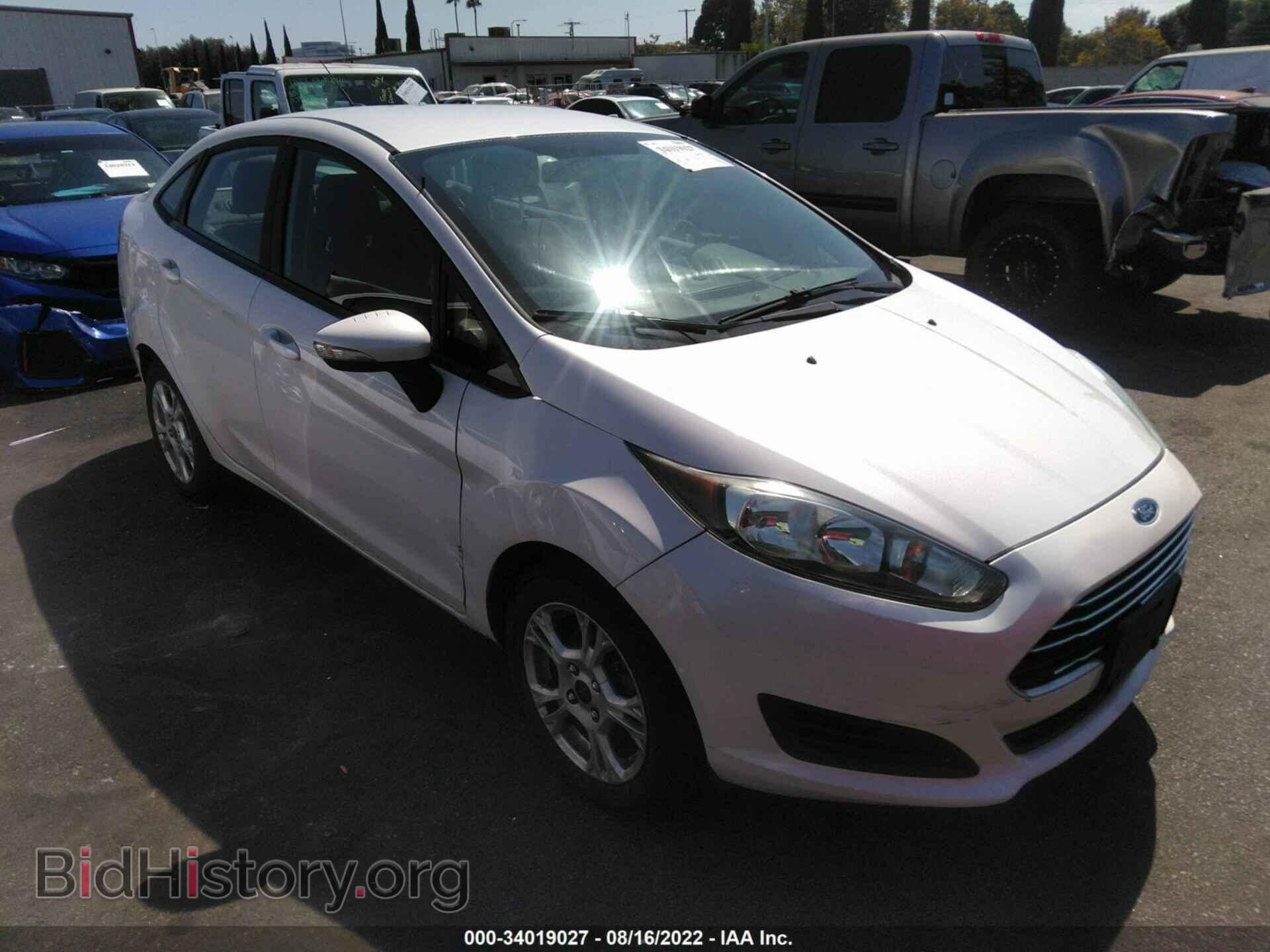 Photo 3FADP4BJ3GM107924 - FORD FIESTA 2016