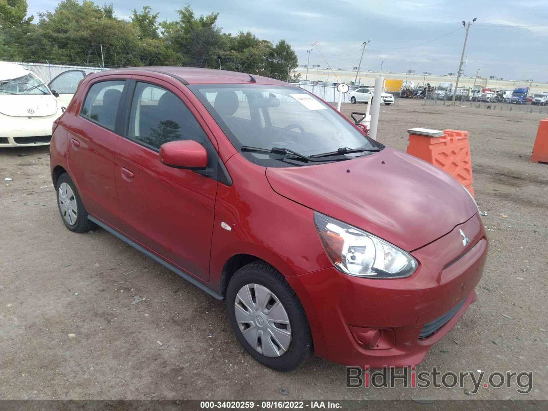 Photo ML32A3HJ5EH016436 - MITSUBISHI MIRAGE 2014