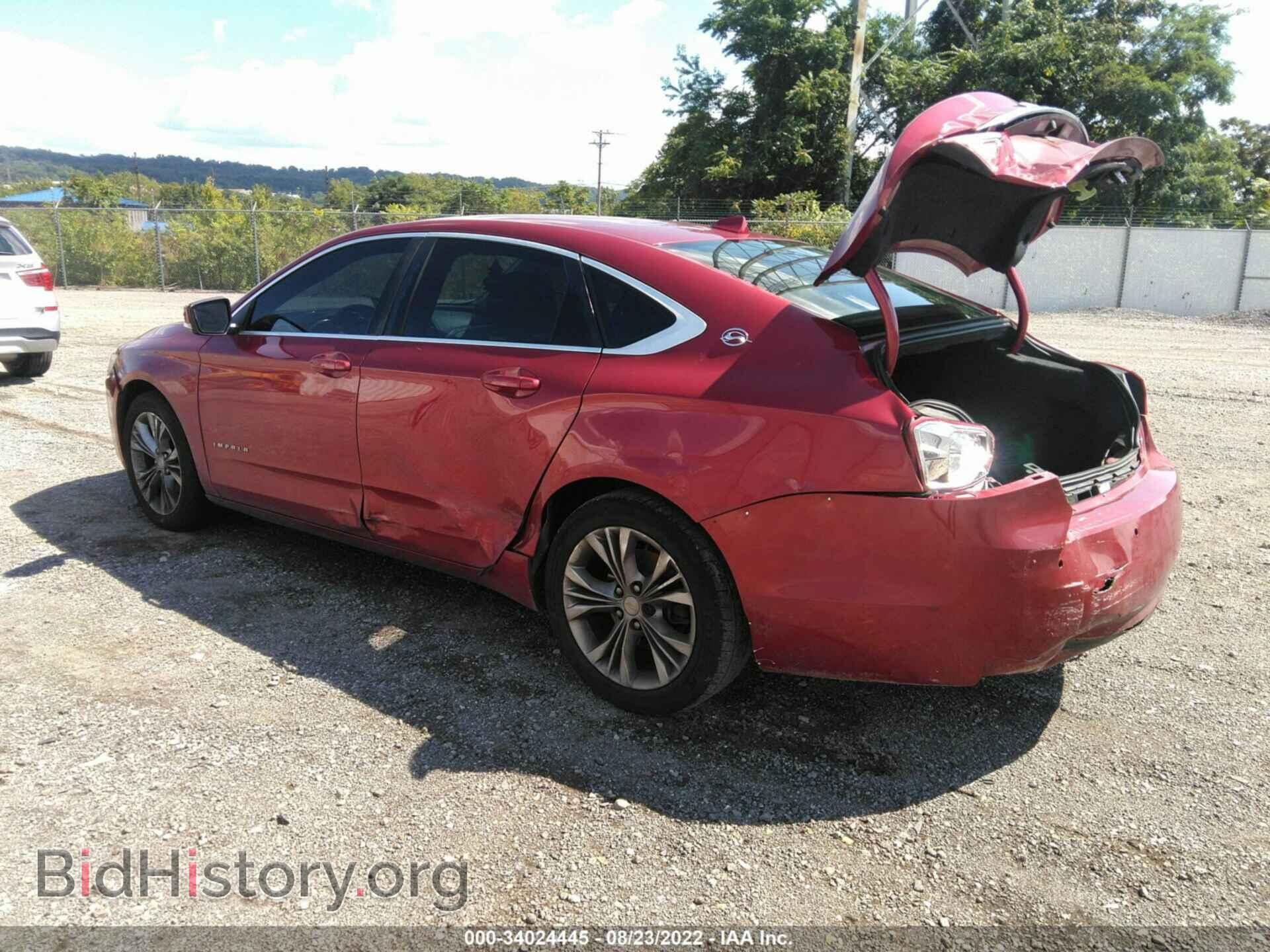 2014 CHEVROLET IMPALA - VIN: 1G1115SL6EU113806 - Фото 3