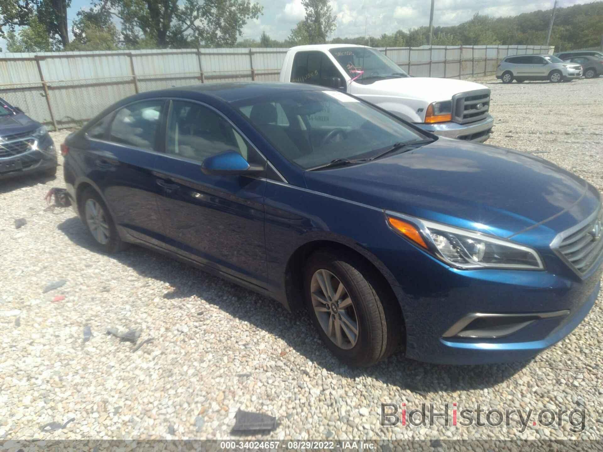 Фотография 5NPE24AFXGH369178 - HYUNDAI SONATA 2016