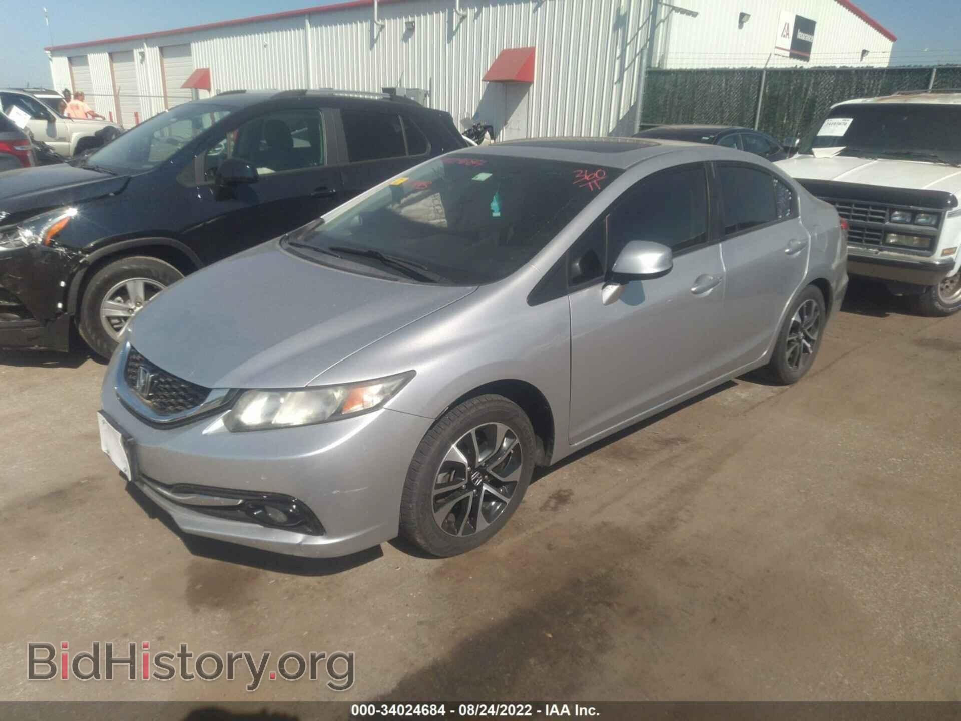 2013 HONDA CIVIC SDN - VIN: 19XFB2F91DE006408 - Фото 2