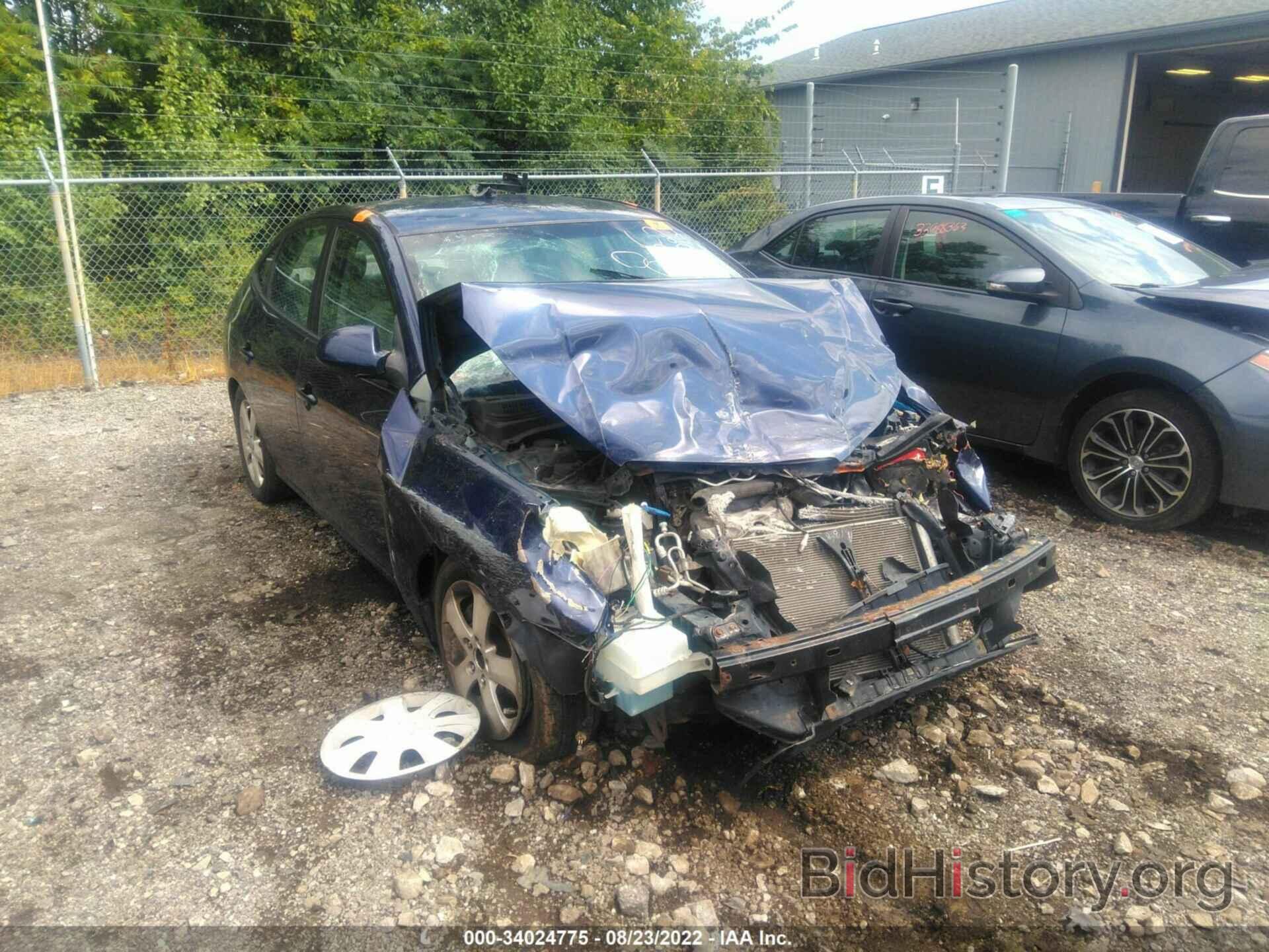 Photo KMHDU46D68U583682 - HYUNDAI ELANTRA 2008