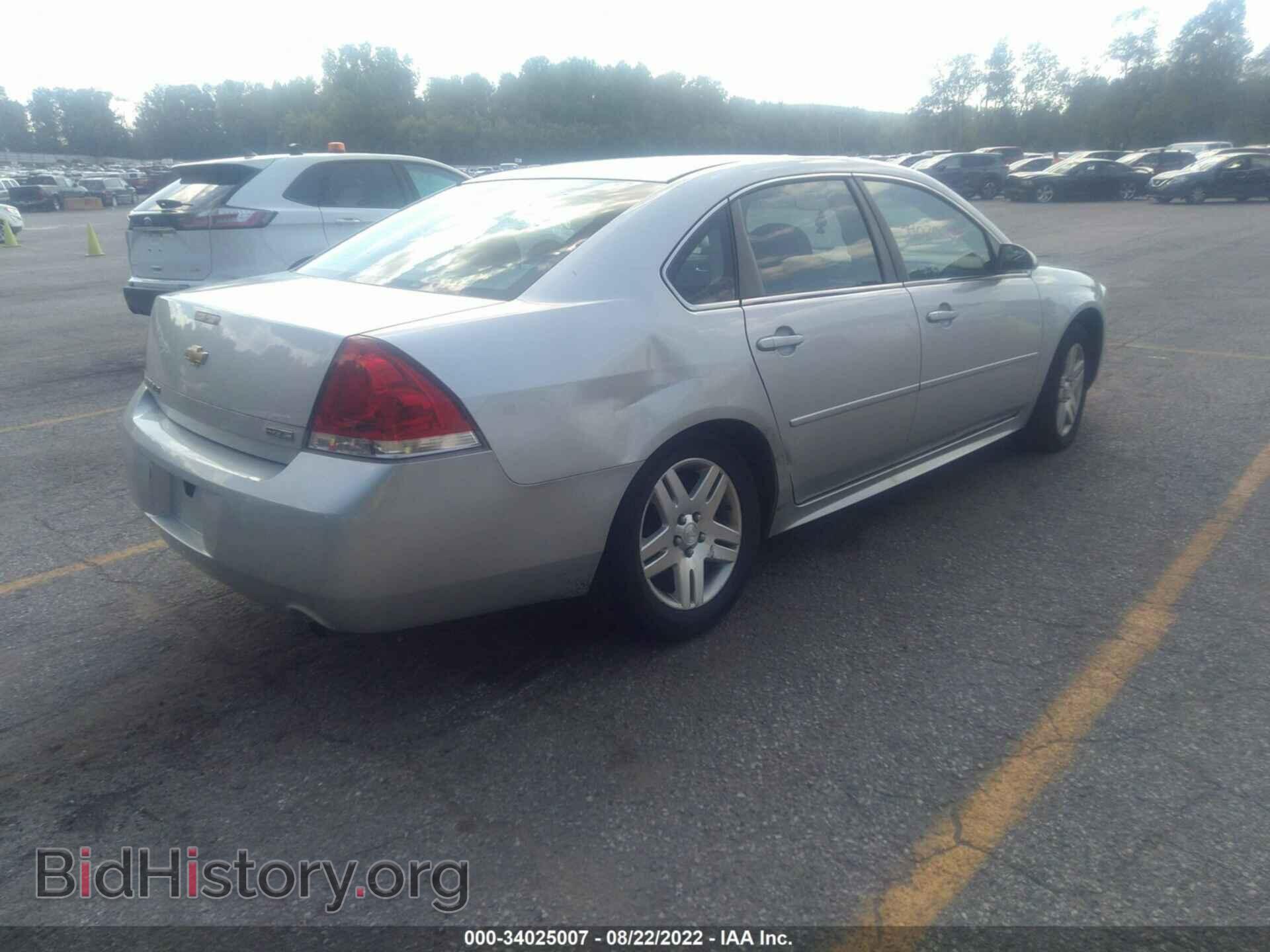 2012 CHEVROLET IMPALA - VIN: 2G1WG5E33C1281976 - Photo 4