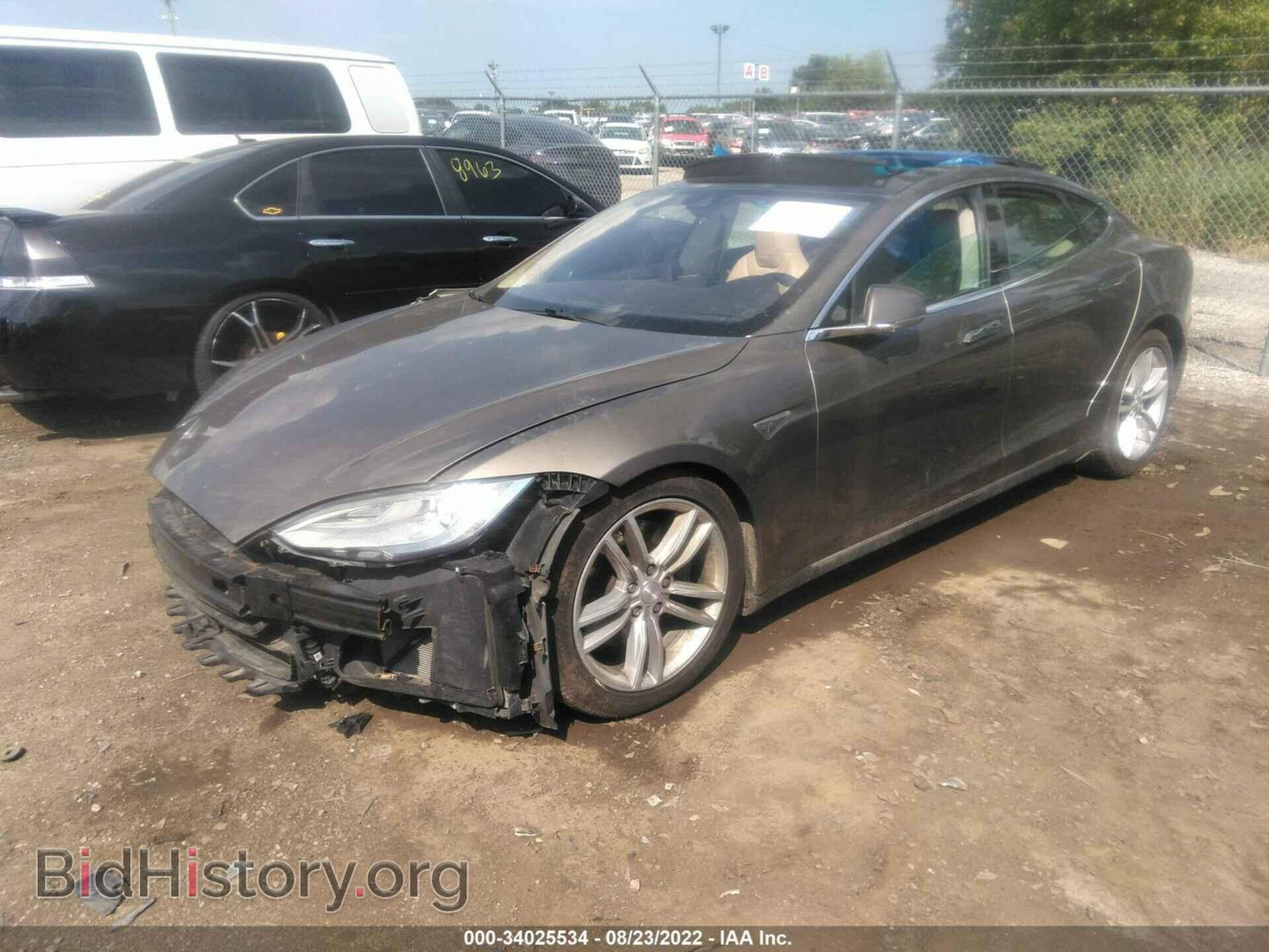 2015 TESLA MODEL S - VIN: 5YJSA1E2XFF108559 - Фото 2
