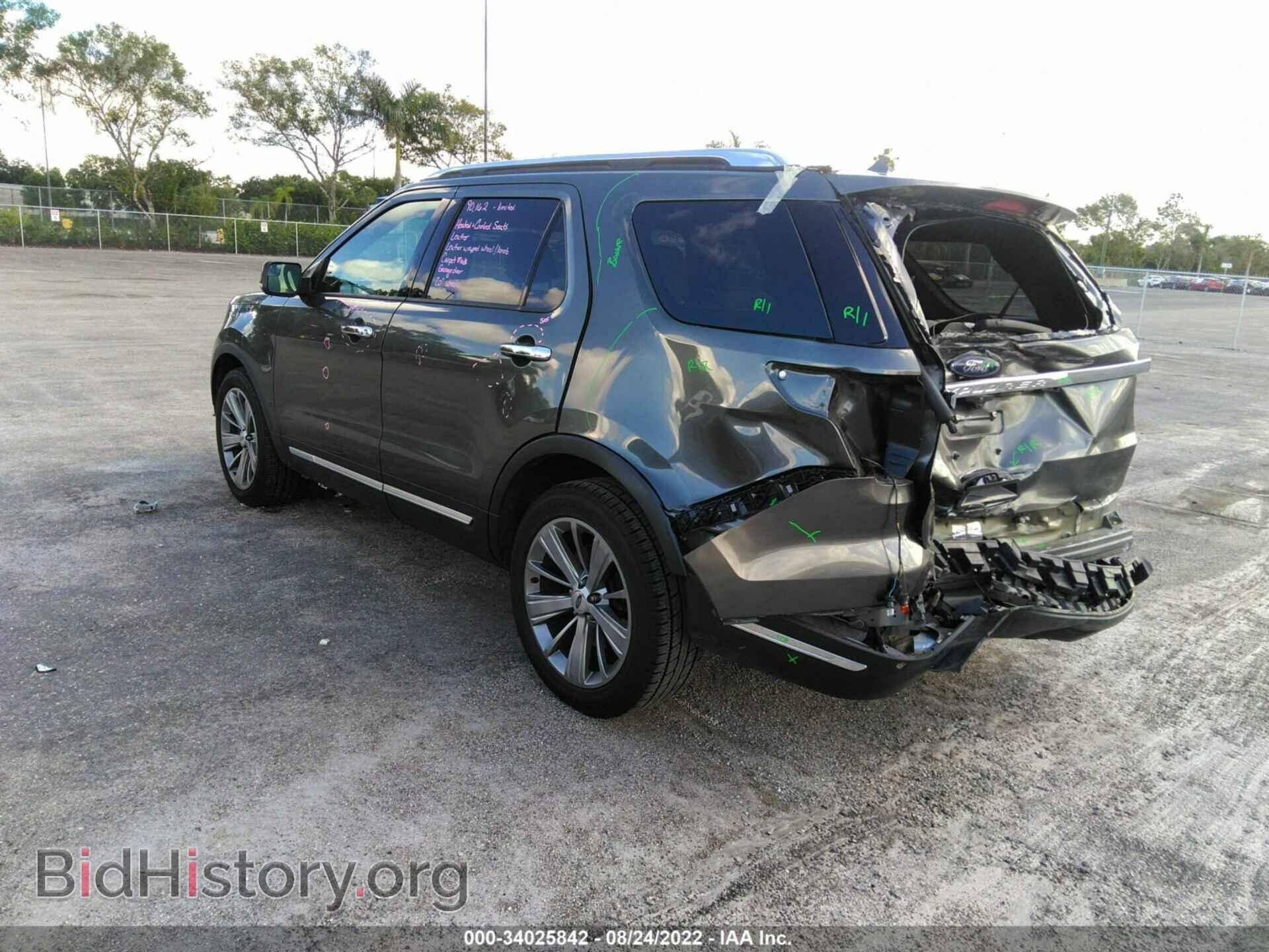 2018 FORD EXPLORER - VIN: 1FM5K7F85JGB33010 - Фото 3