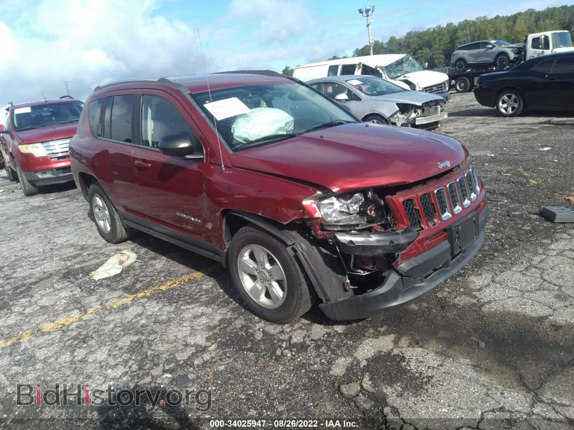 Photo 1C4NJCBA8ED749607 - JEEP COMPASS 2014
