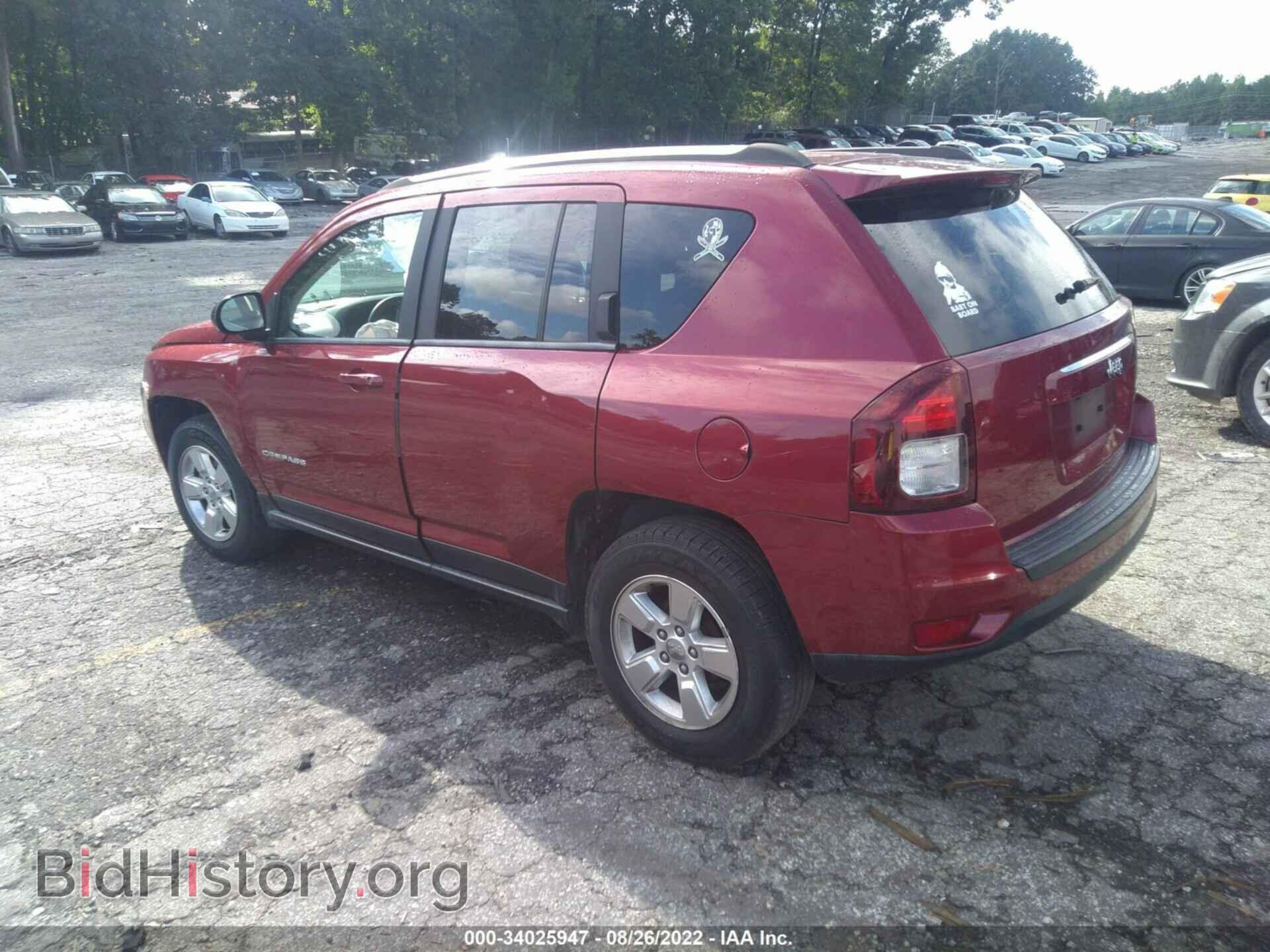 2014 JEEP COMPASS - VIN: 1C4NJCBA8ED749607 - Фото 3