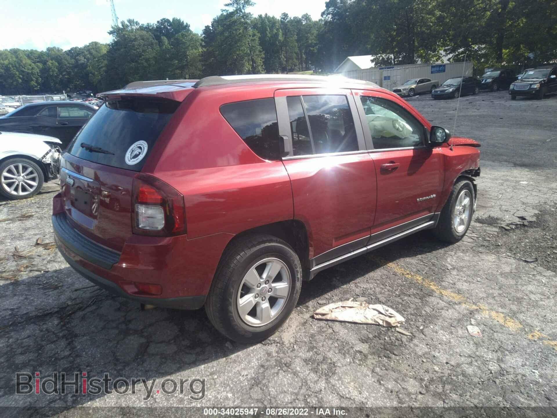 2014 JEEP COMPASS - VIN: 1C4NJCBA8ED749607 - Фото 4