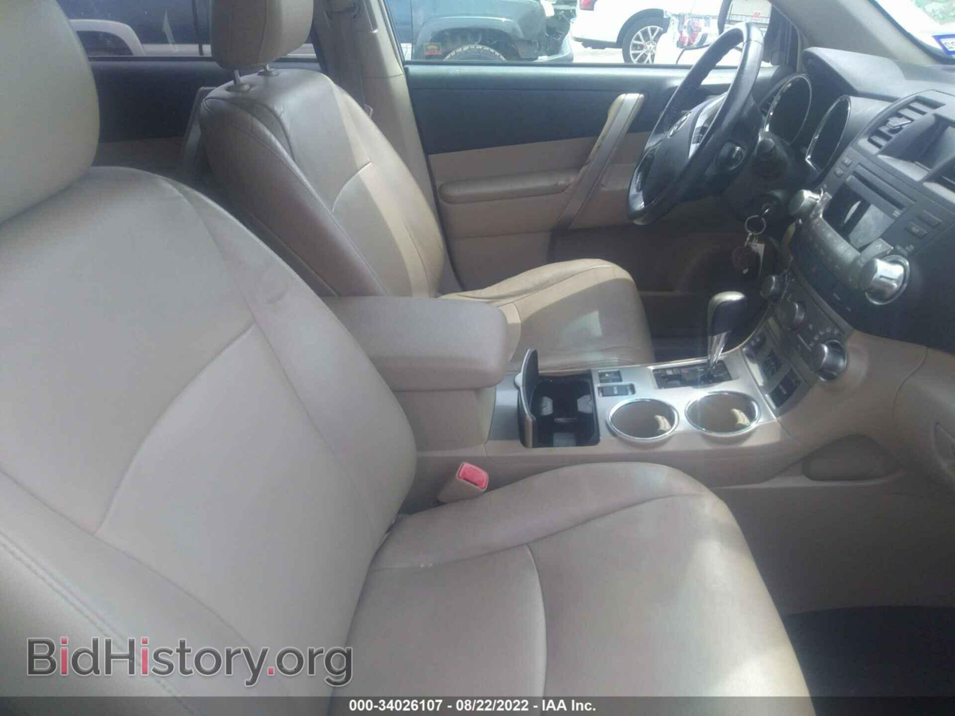 2012 TOYOTA HIGHLANDER - VIN: 5TDBK3EH1CS102931 - Фото 5